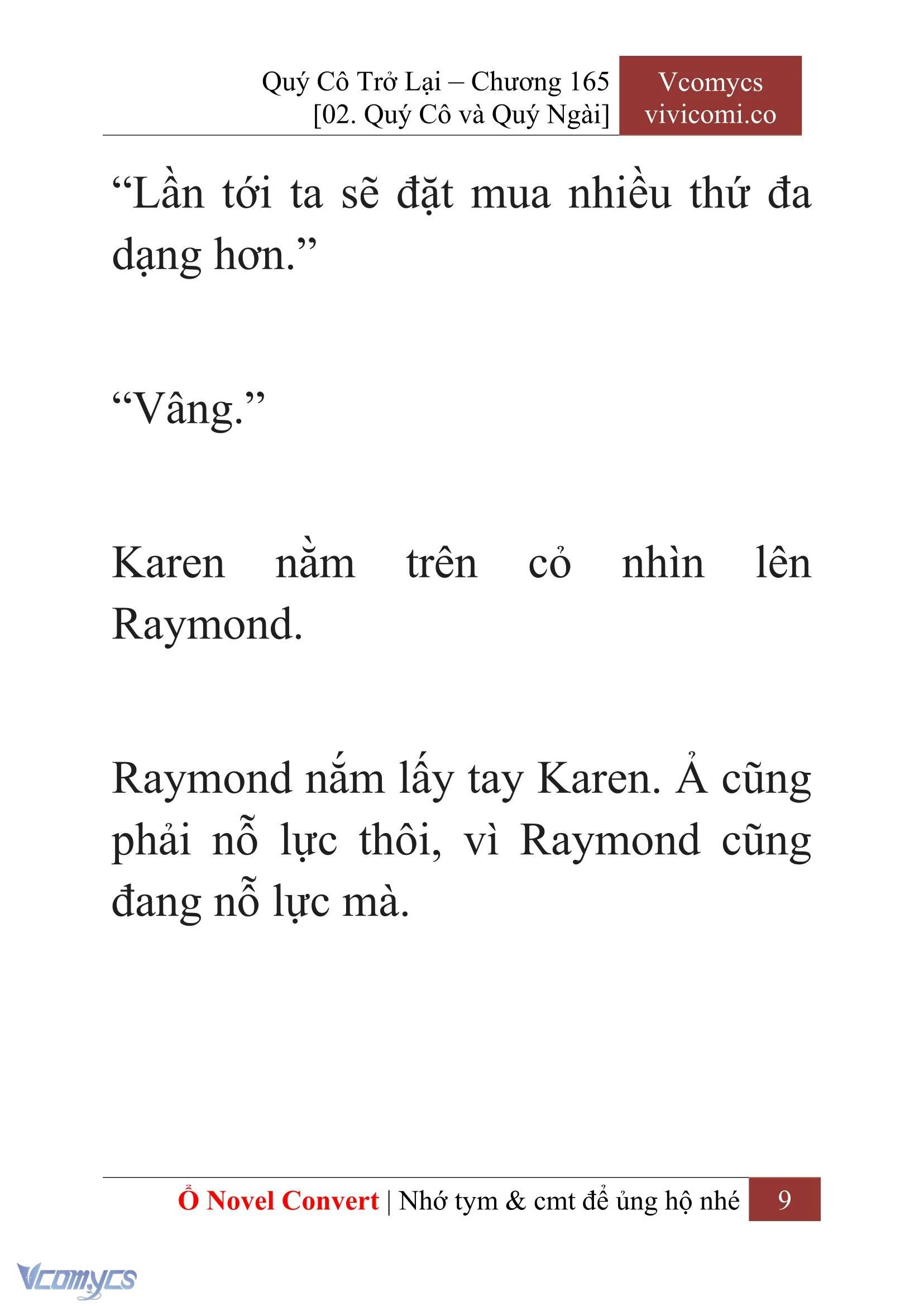 [Novel] Quý Cô Trở Lại Chapter  165 - 11