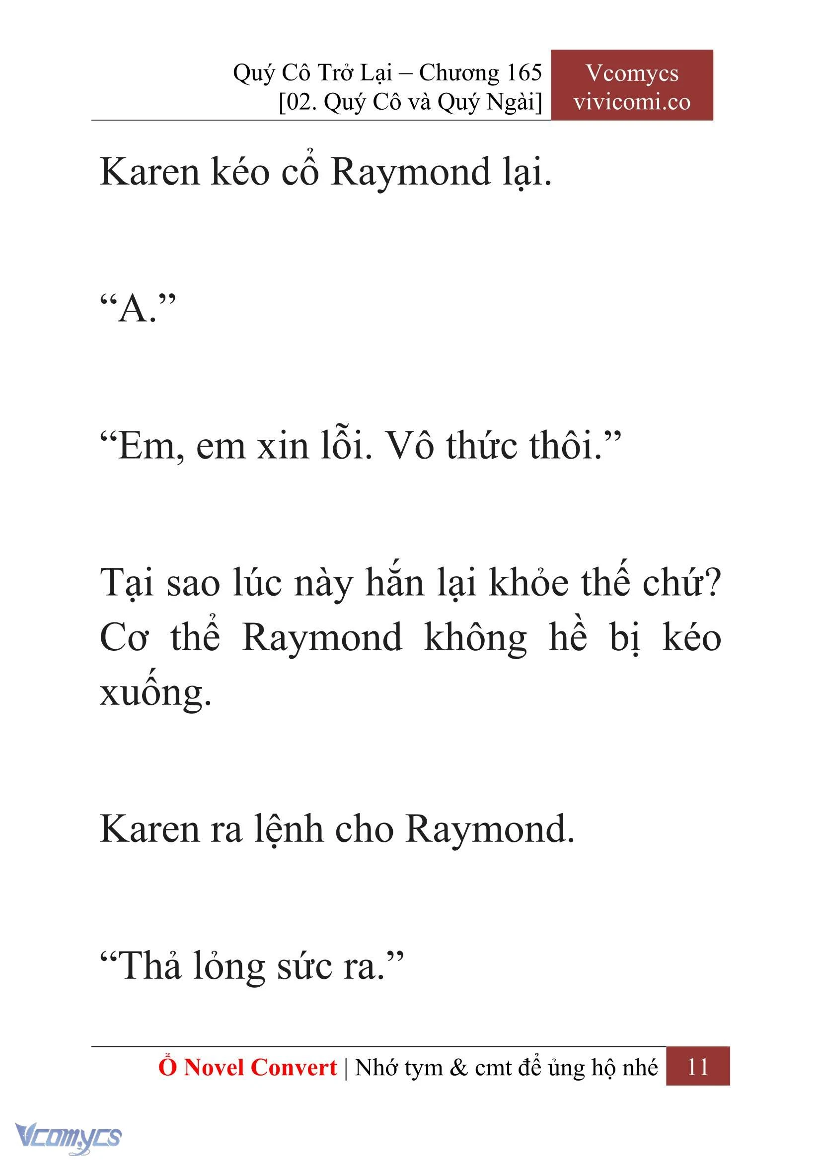[Novel] Quý Cô Trở Lại Chapter  165 - 13