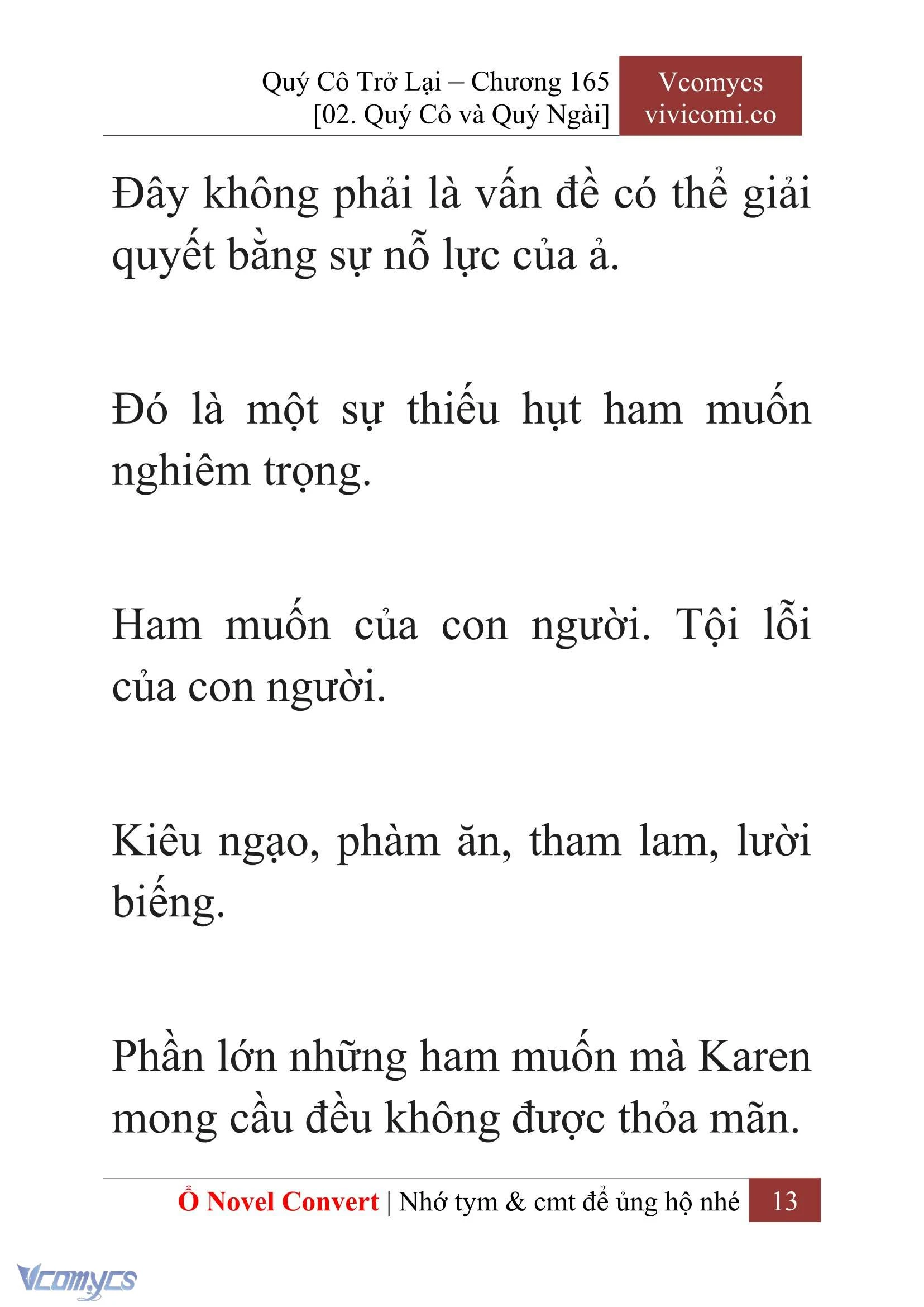 [Novel] Quý Cô Trở Lại Chapter  165 - 15