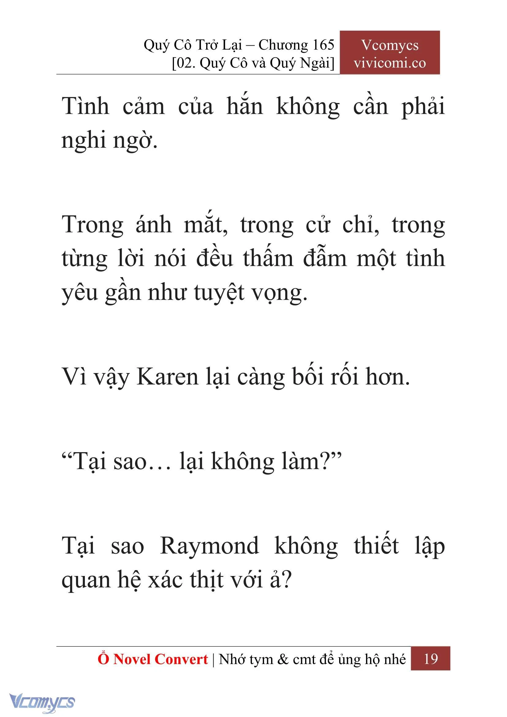 [Novel] Quý Cô Trở Lại Chapter  165 - 21