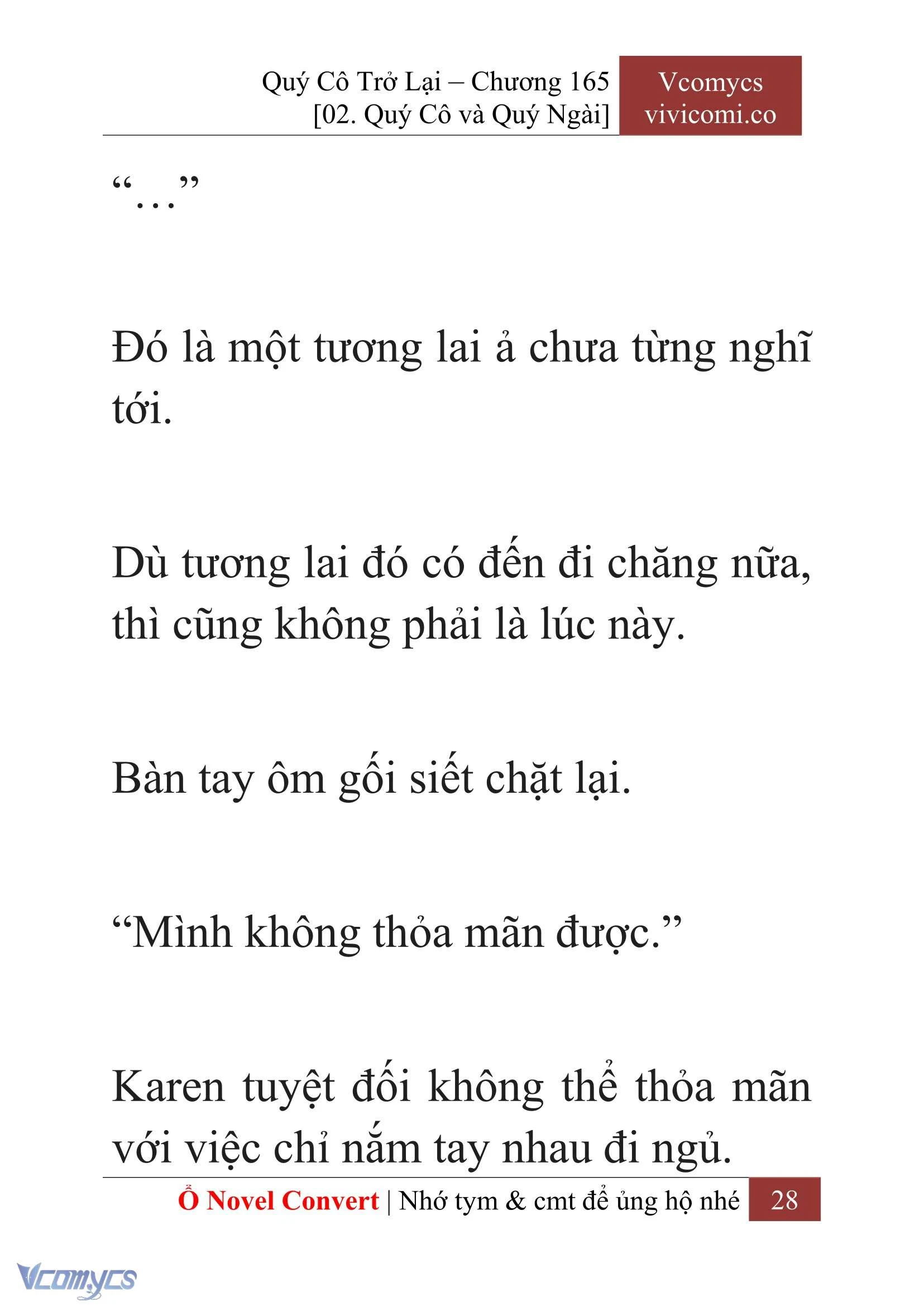 [Novel] Quý Cô Trở Lại Chapter  165 - 30