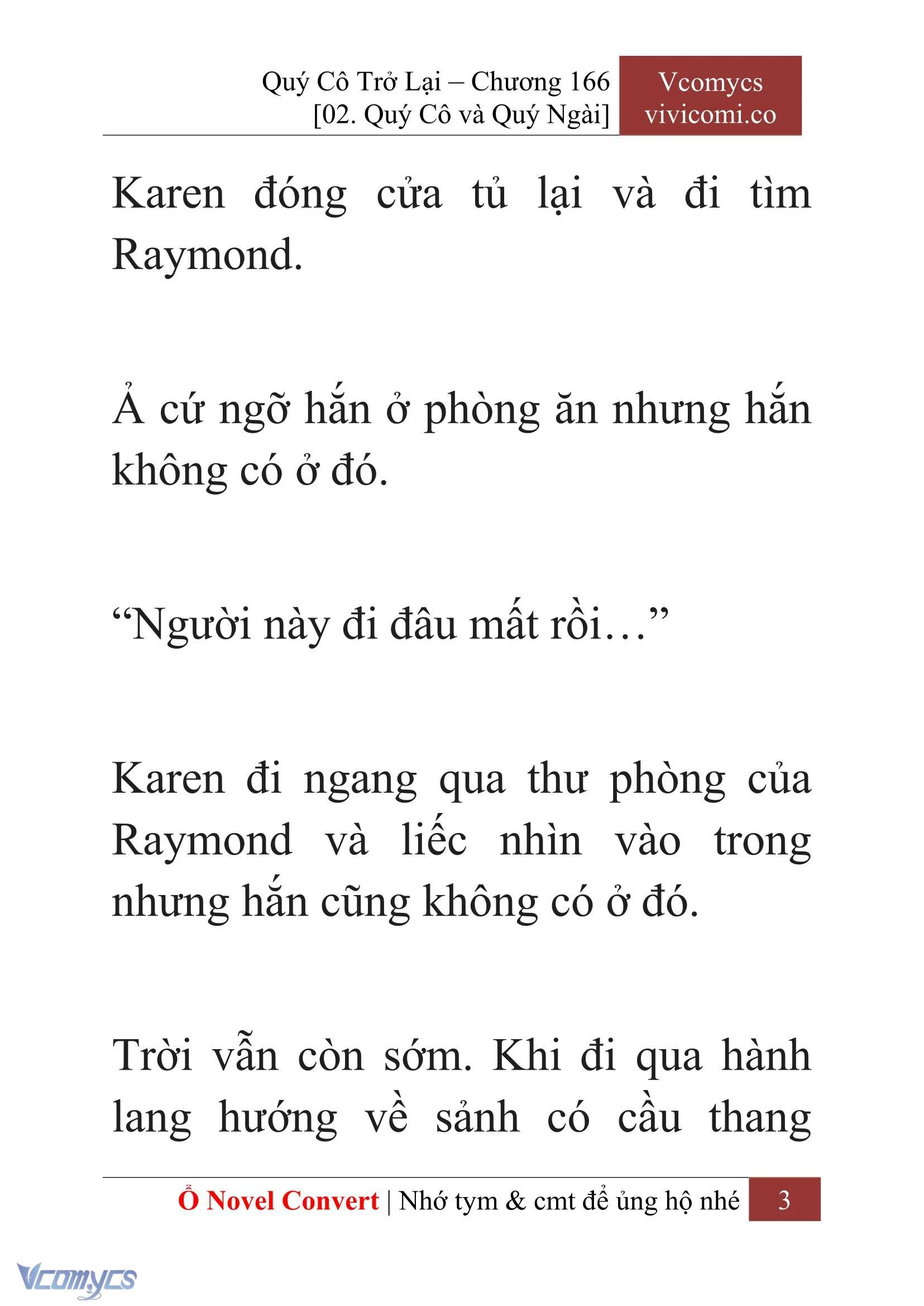[Novel] Quý Cô Trở Lại Chapter  166 - 5