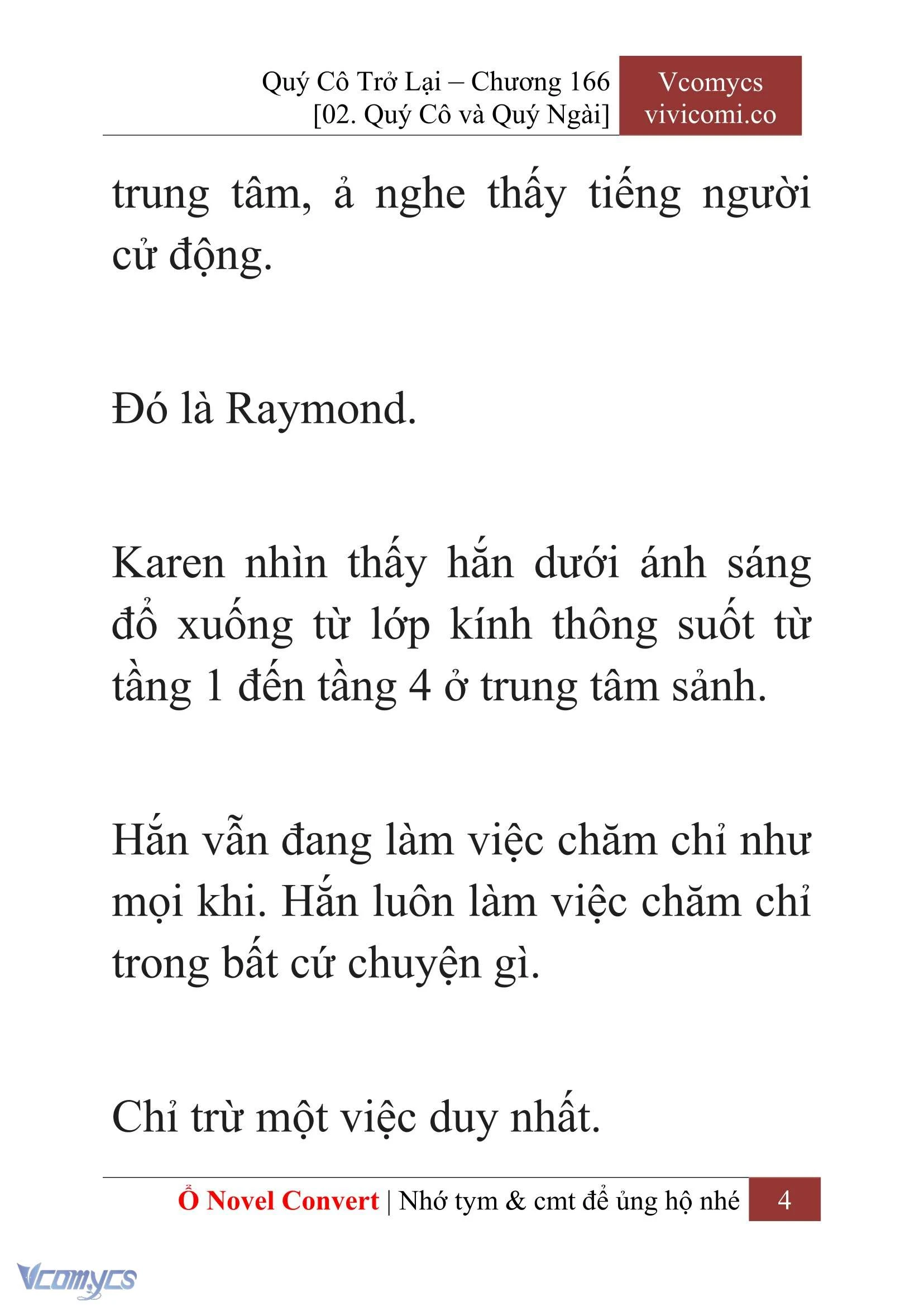 [Novel] Quý Cô Trở Lại Chapter  166 - 6