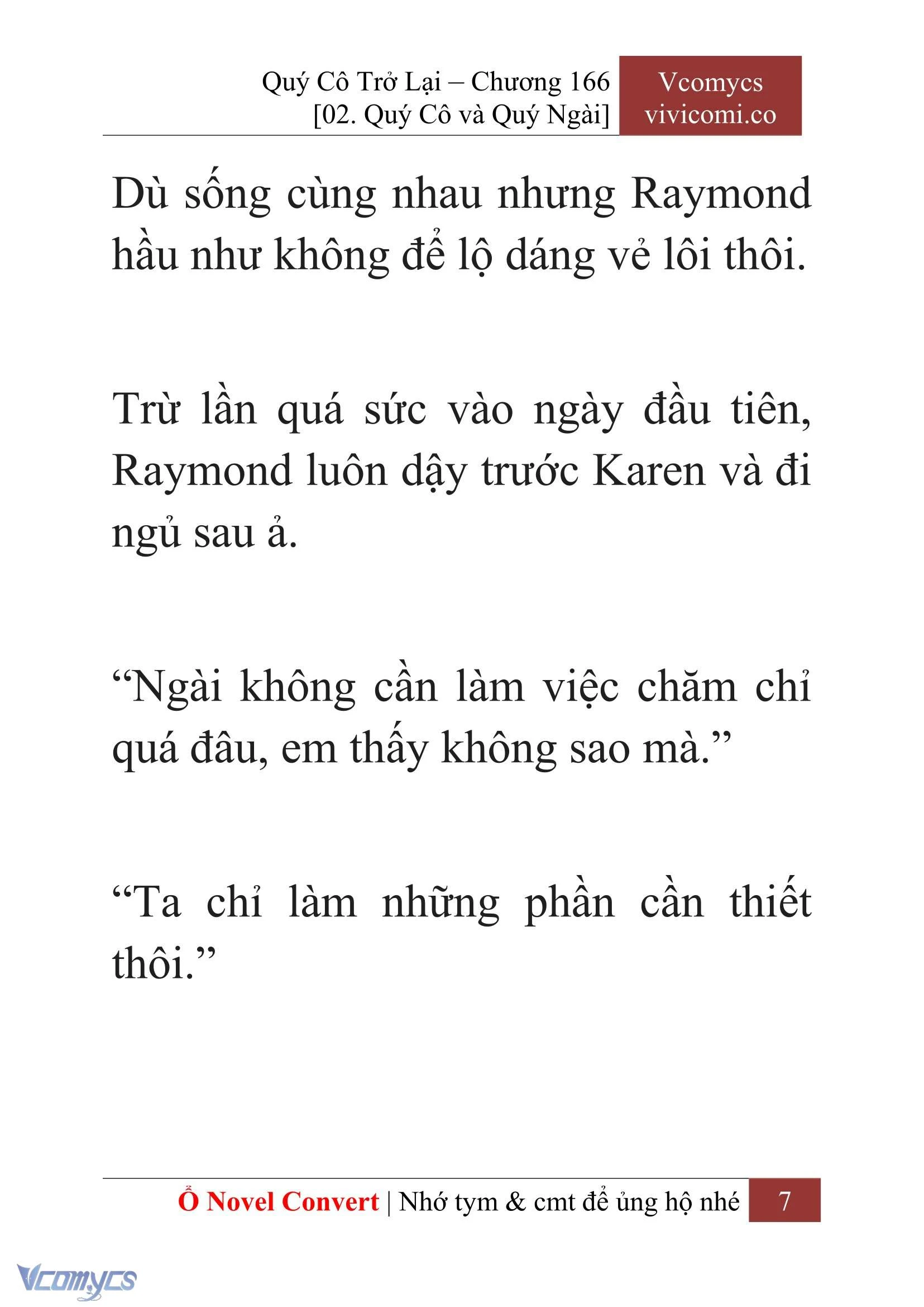 [Novel] Quý Cô Trở Lại Chapter  166 - 9