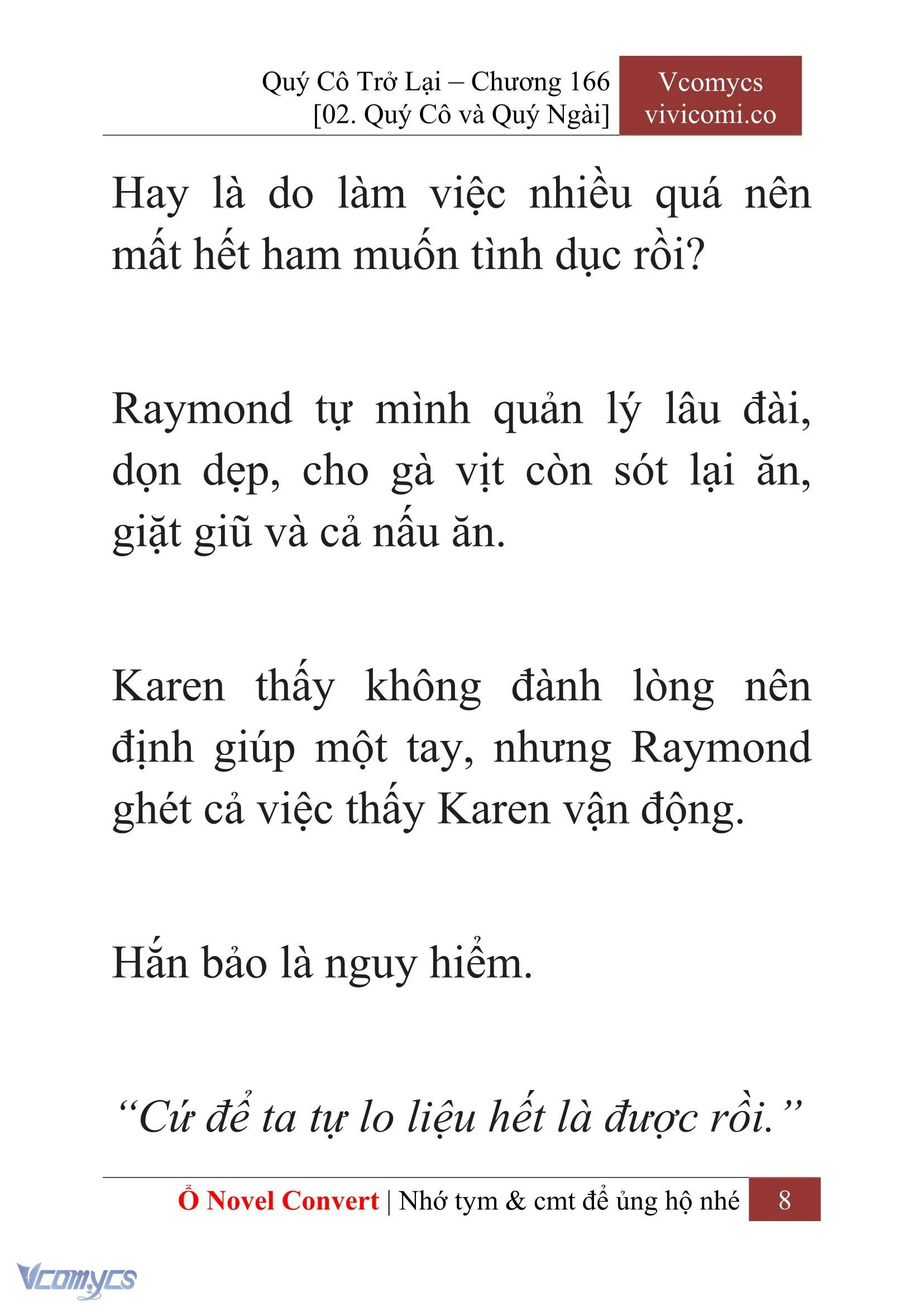 [Novel] Quý Cô Trở Lại Chapter  166 - 10