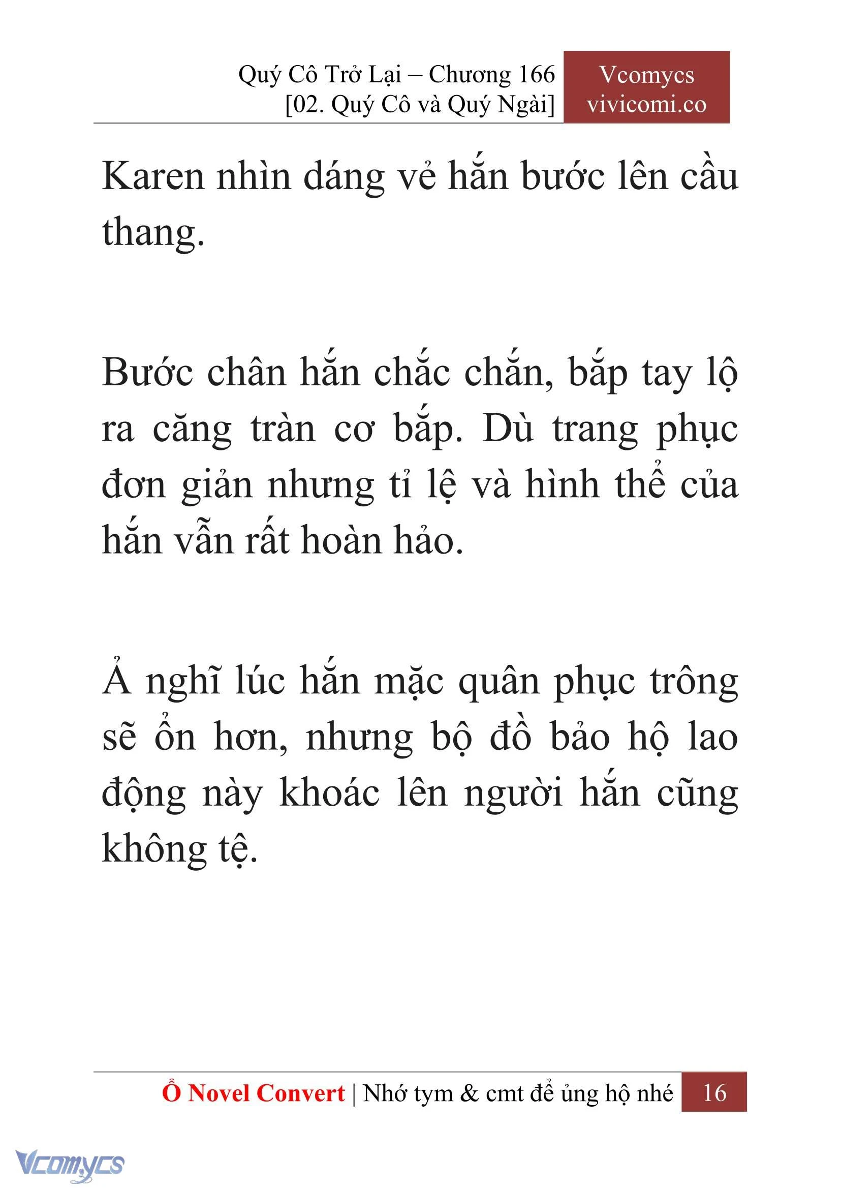 [Novel] Quý Cô Trở Lại Chapter  166 - 18