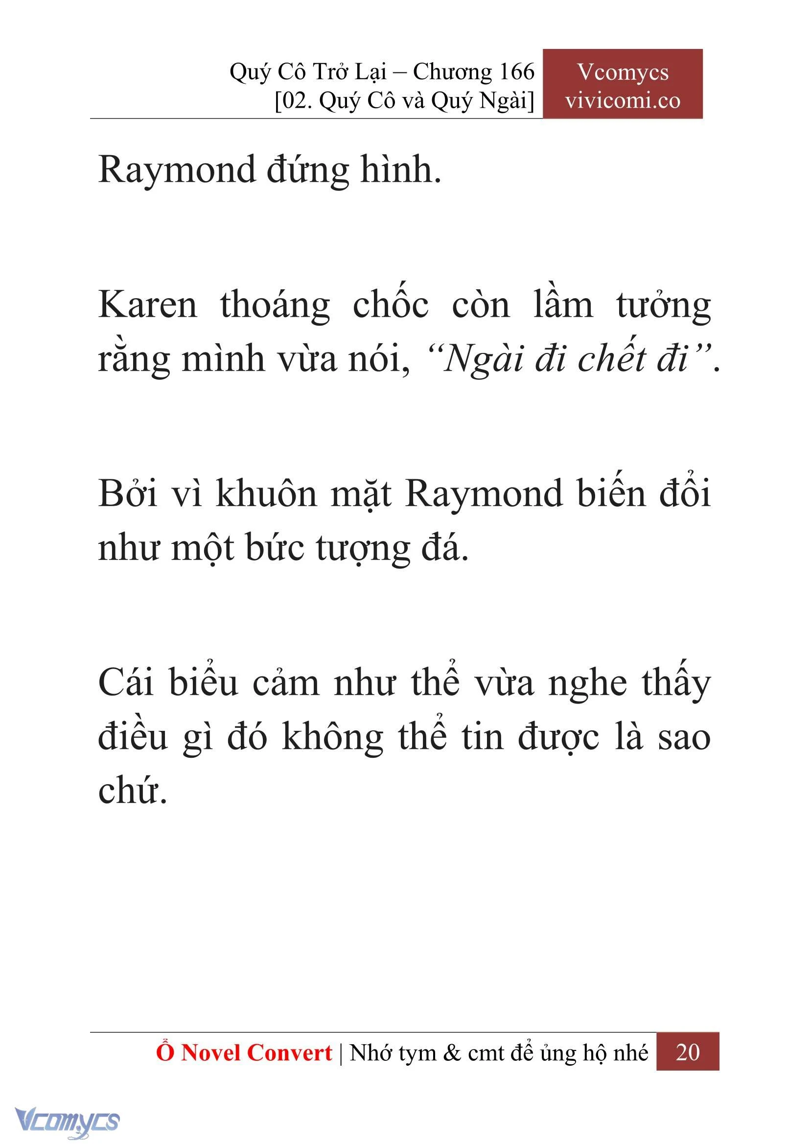 [Novel] Quý Cô Trở Lại Chapter  166 - 22