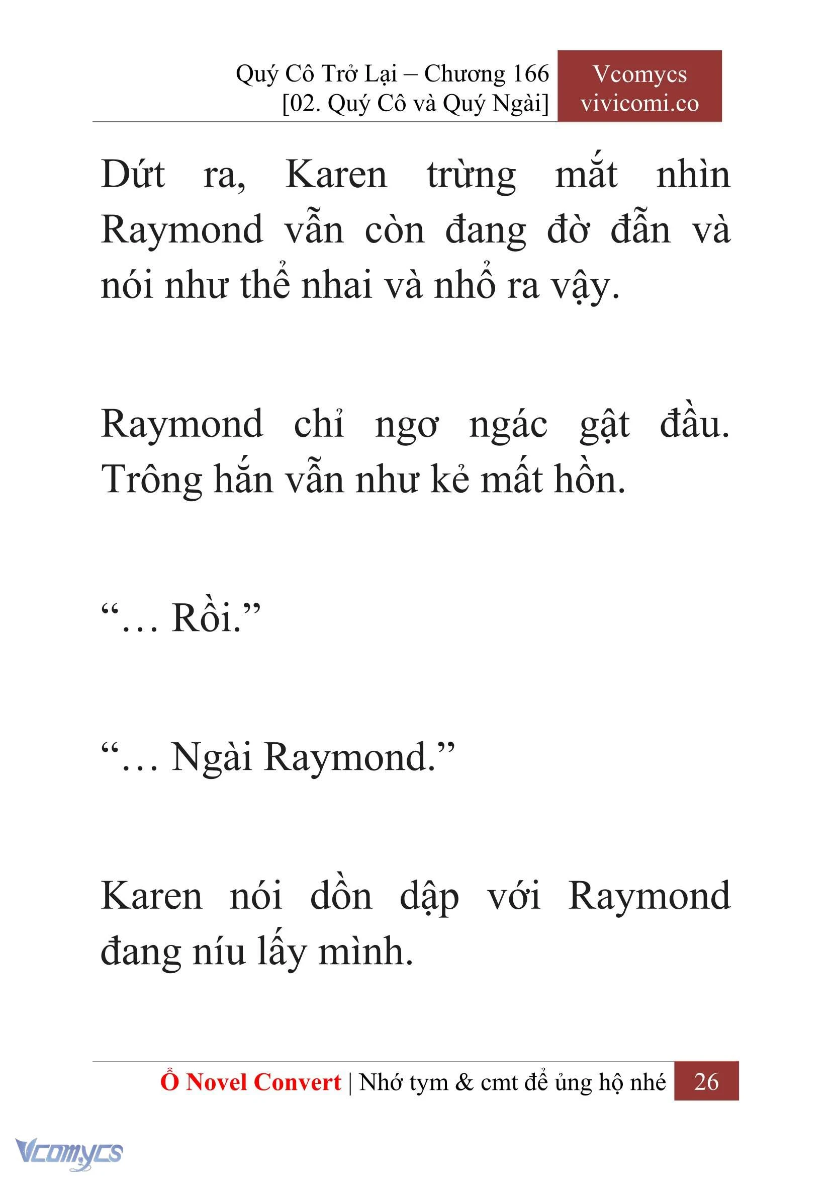 [Novel] Quý Cô Trở Lại Chapter  166 - 28