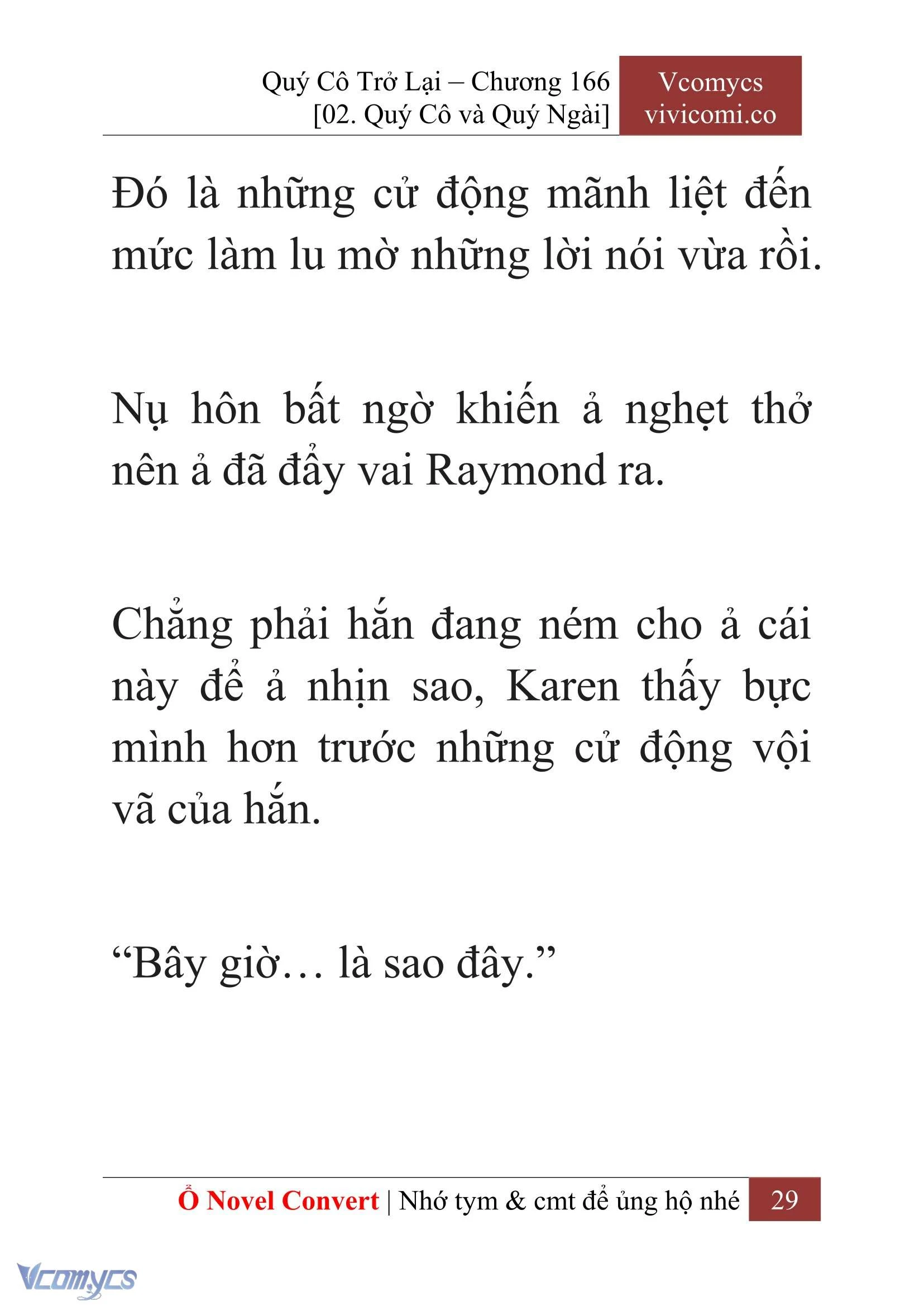 [Novel] Quý Cô Trở Lại Chapter  166 - 31