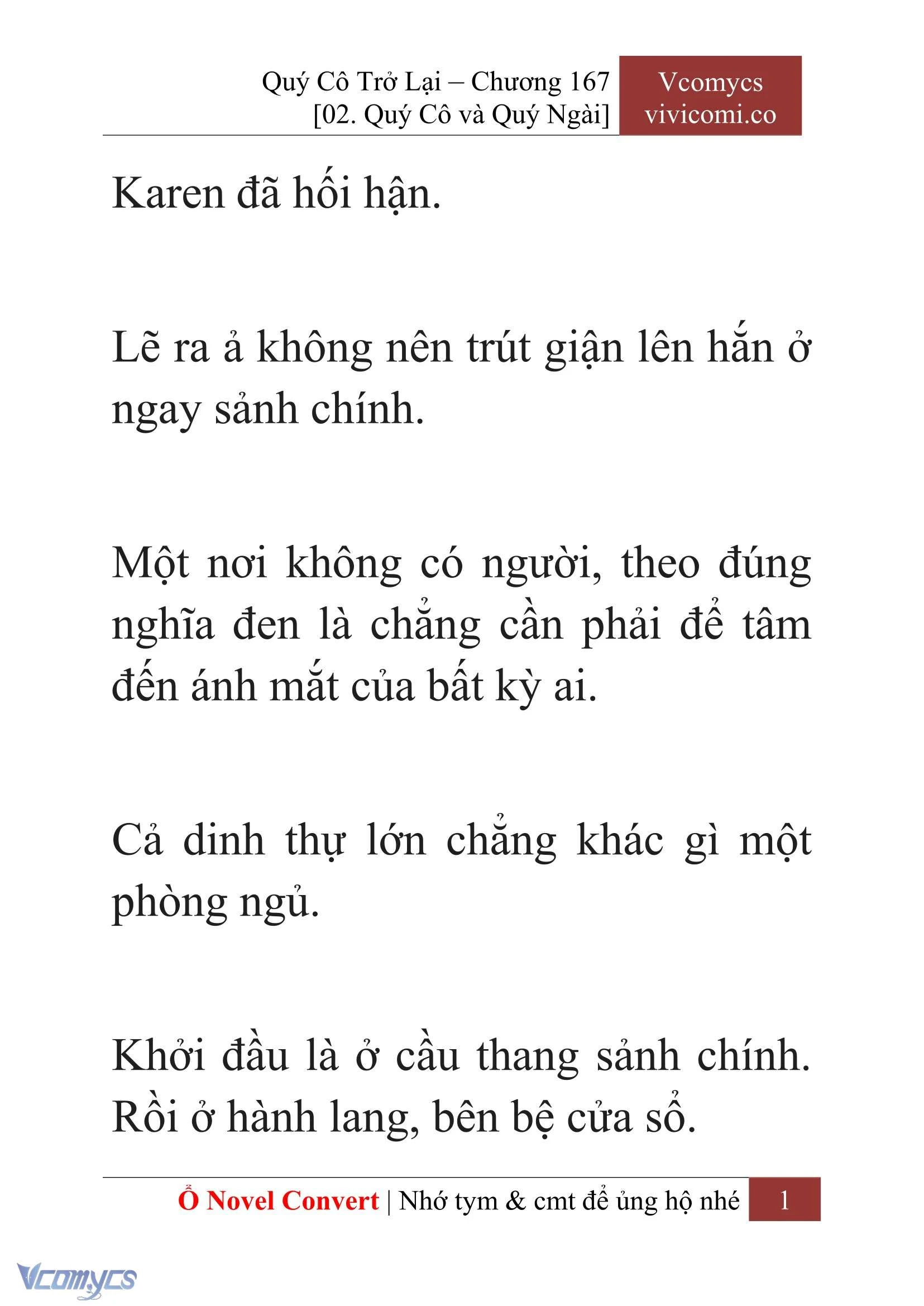 [Novel] Quý Cô Trở Lại Chapter  167 - 3