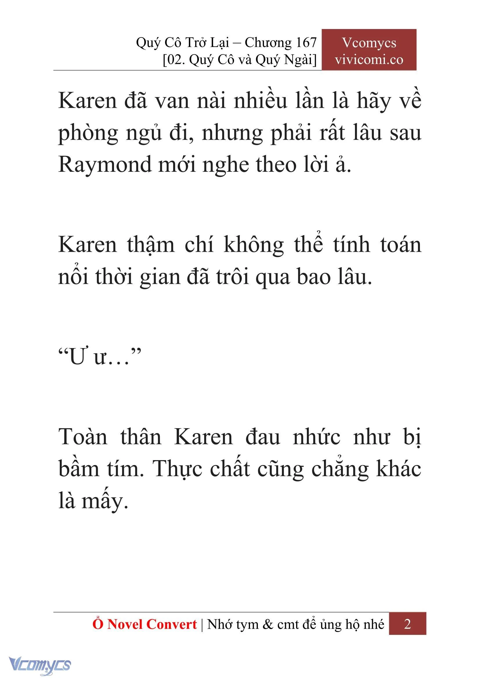[Novel] Quý Cô Trở Lại Chapter  167 - 4
