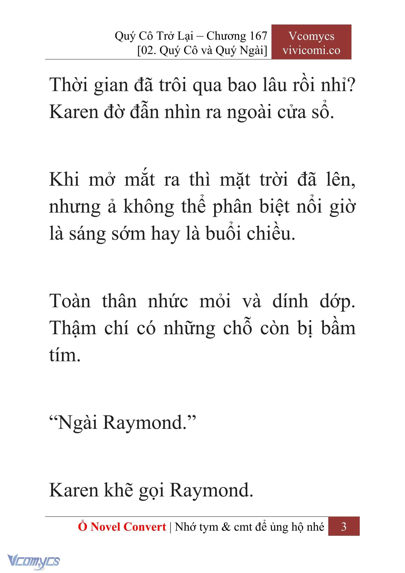 [Novel] Quý Cô Trở Lại Chapter  167 - 5