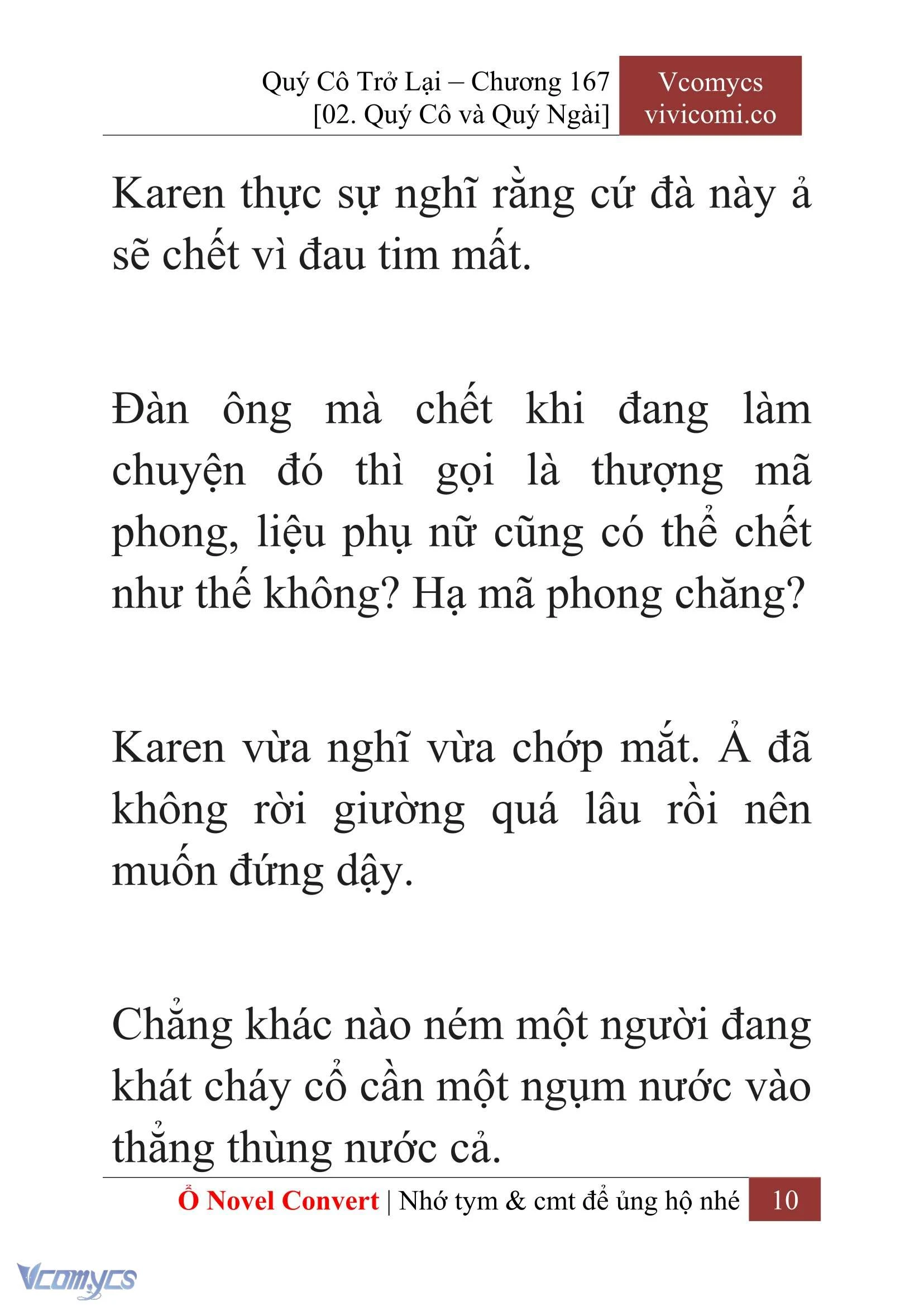 [Novel] Quý Cô Trở Lại Chapter  167 - 12