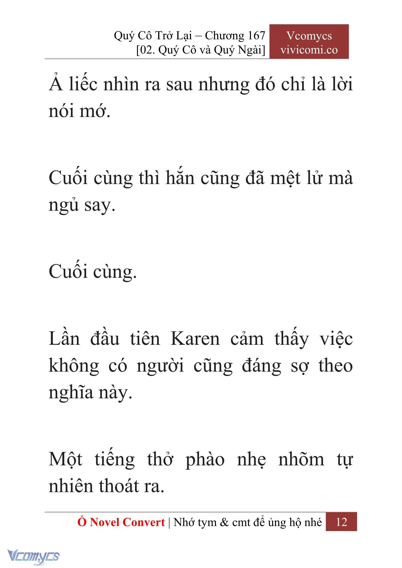 [Novel] Quý Cô Trở Lại Chapter  167 - 14