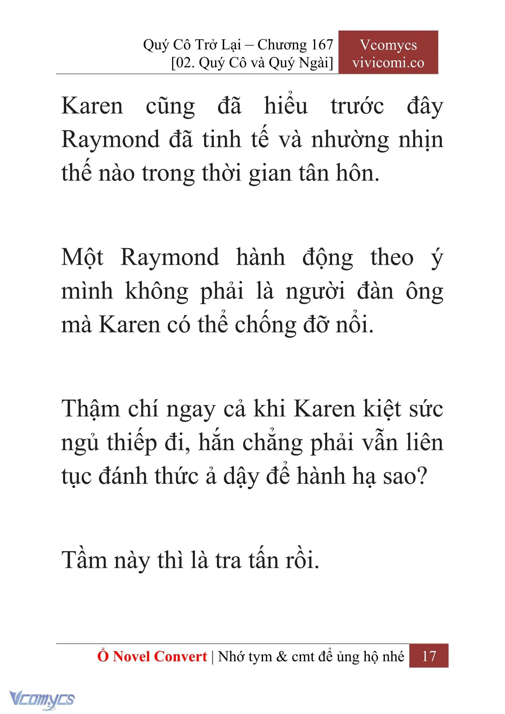 [Novel] Quý Cô Trở Lại Chapter  167 - 19