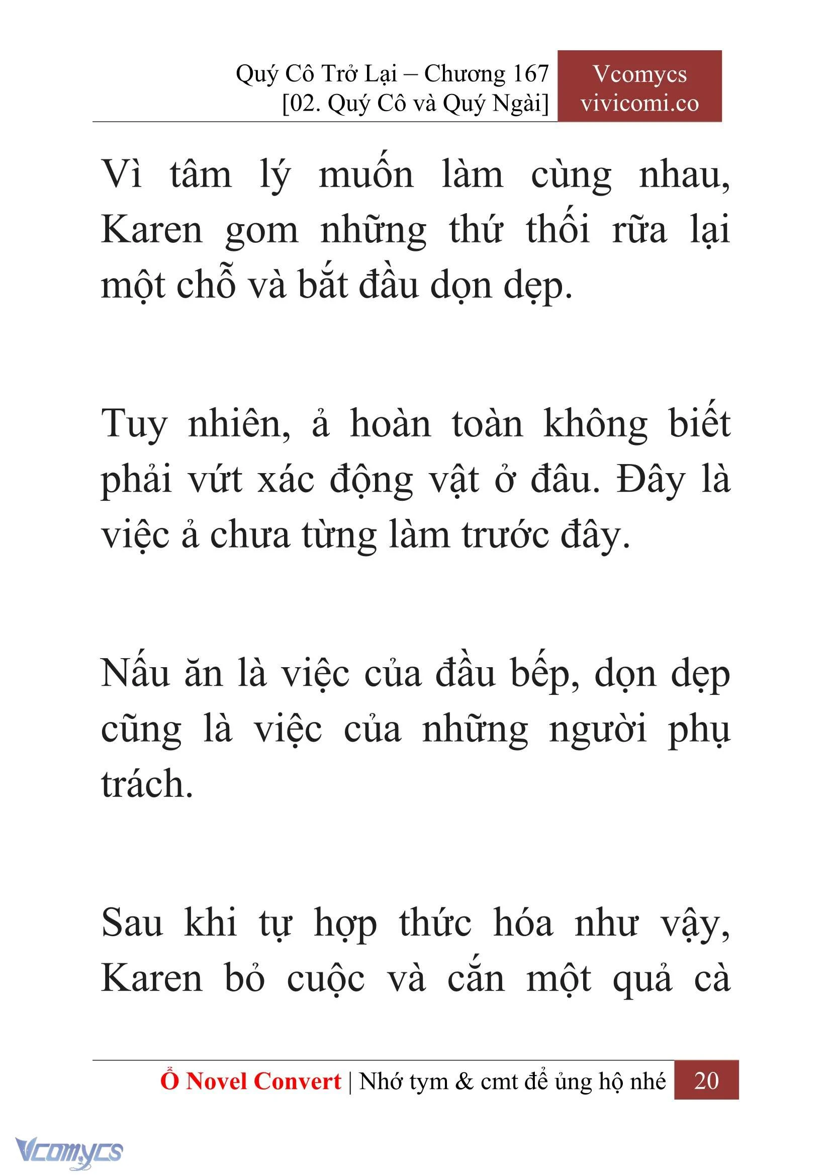 [Novel] Quý Cô Trở Lại Chapter  167 - 22