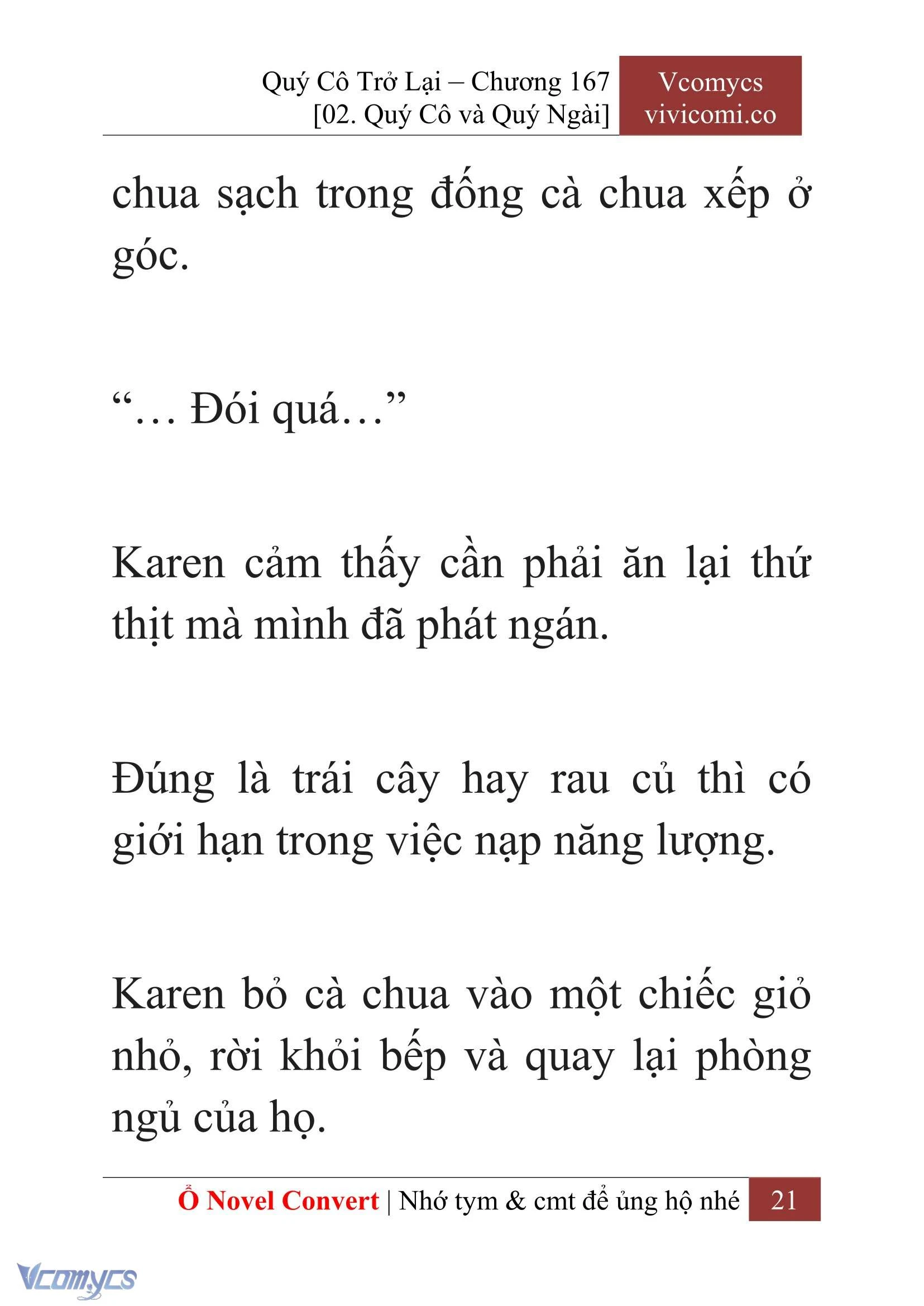 [Novel] Quý Cô Trở Lại Chapter  167 - 23