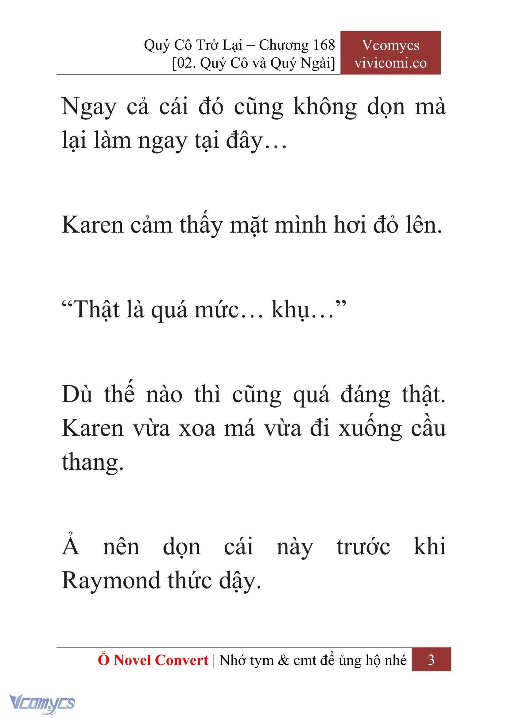 [Novel] Quý Cô Trở Lại Chapter  168 - 5