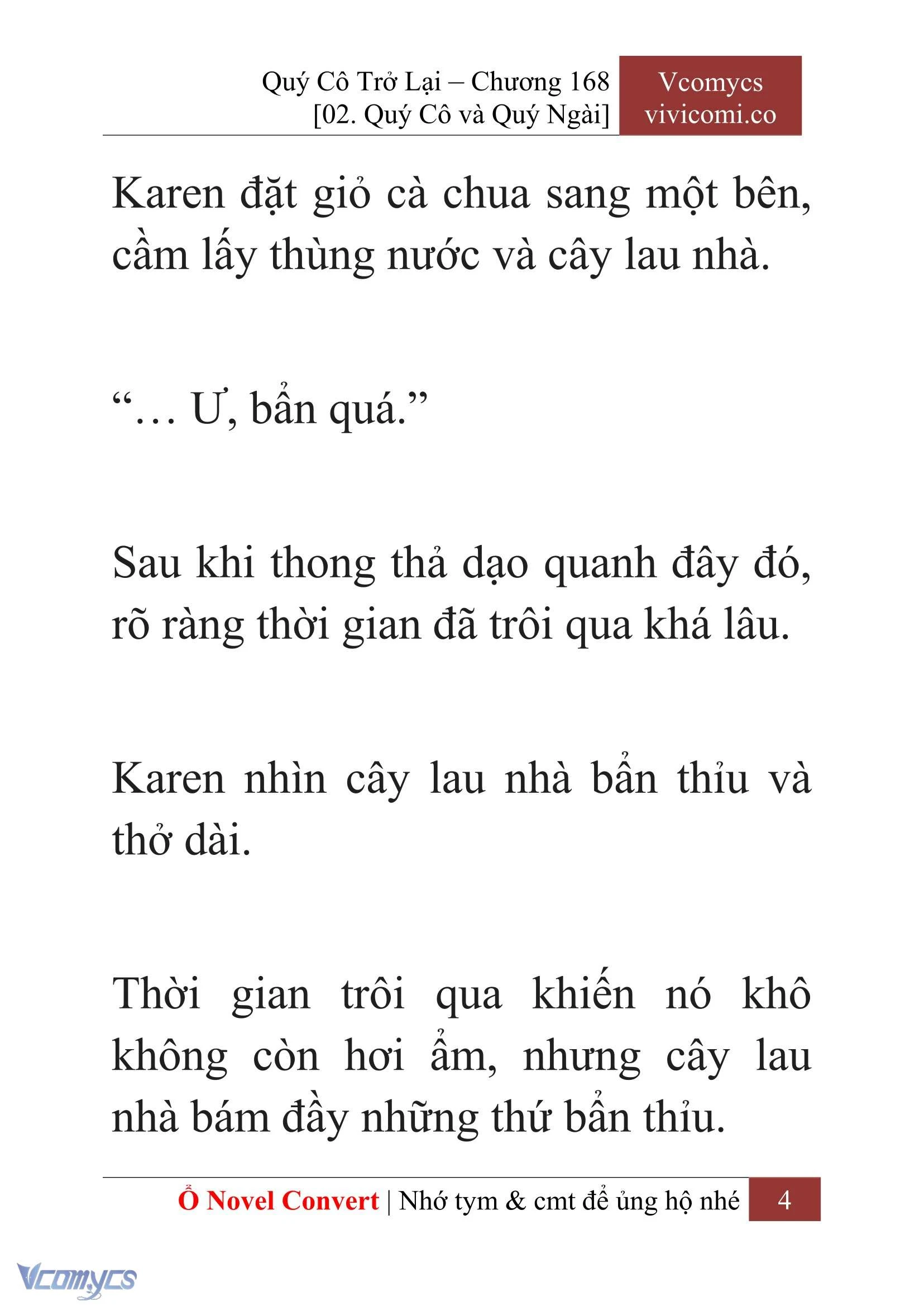 [Novel] Quý Cô Trở Lại Chapter  168 - 6