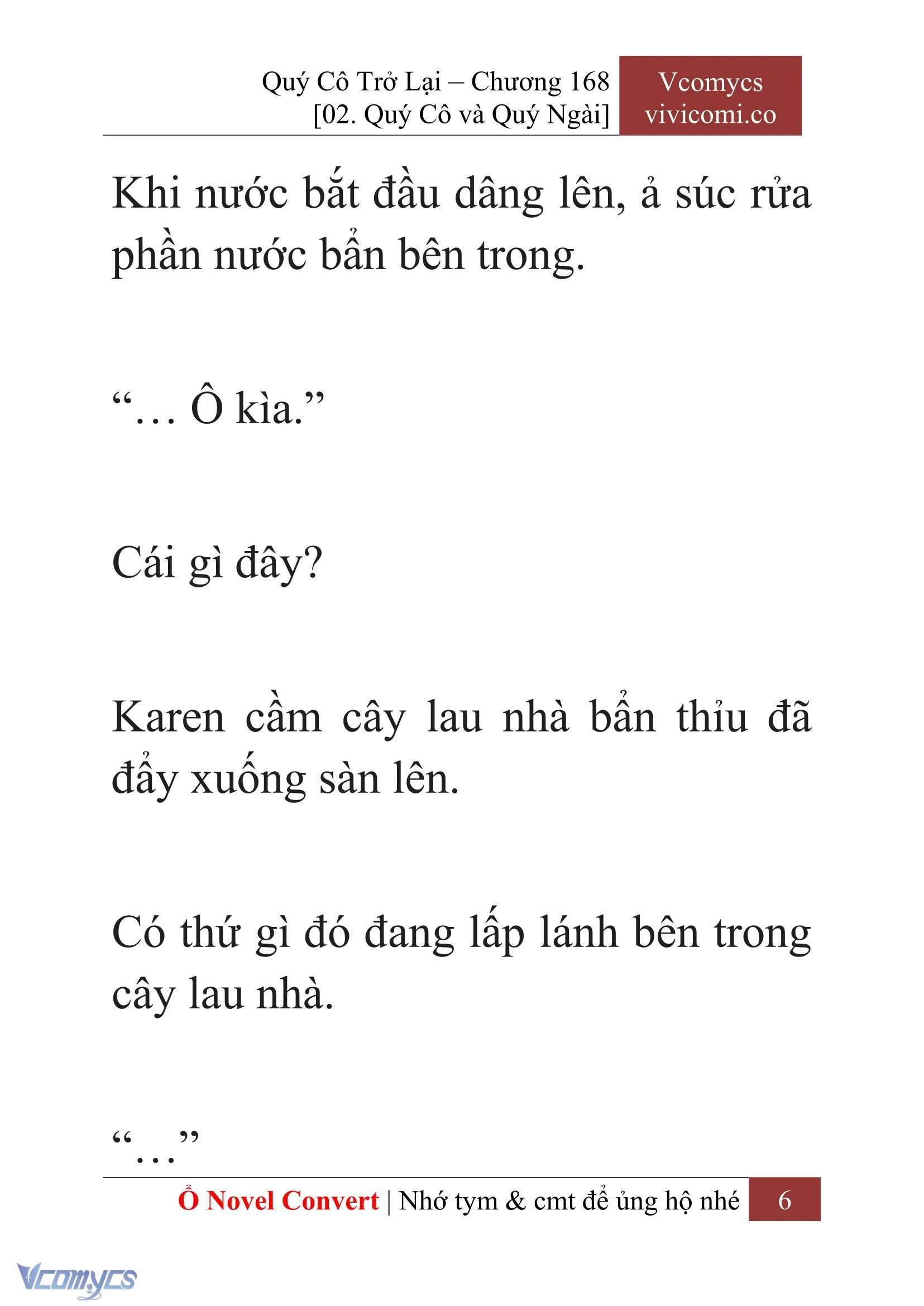 [Novel] Quý Cô Trở Lại Chapter  168 - 8