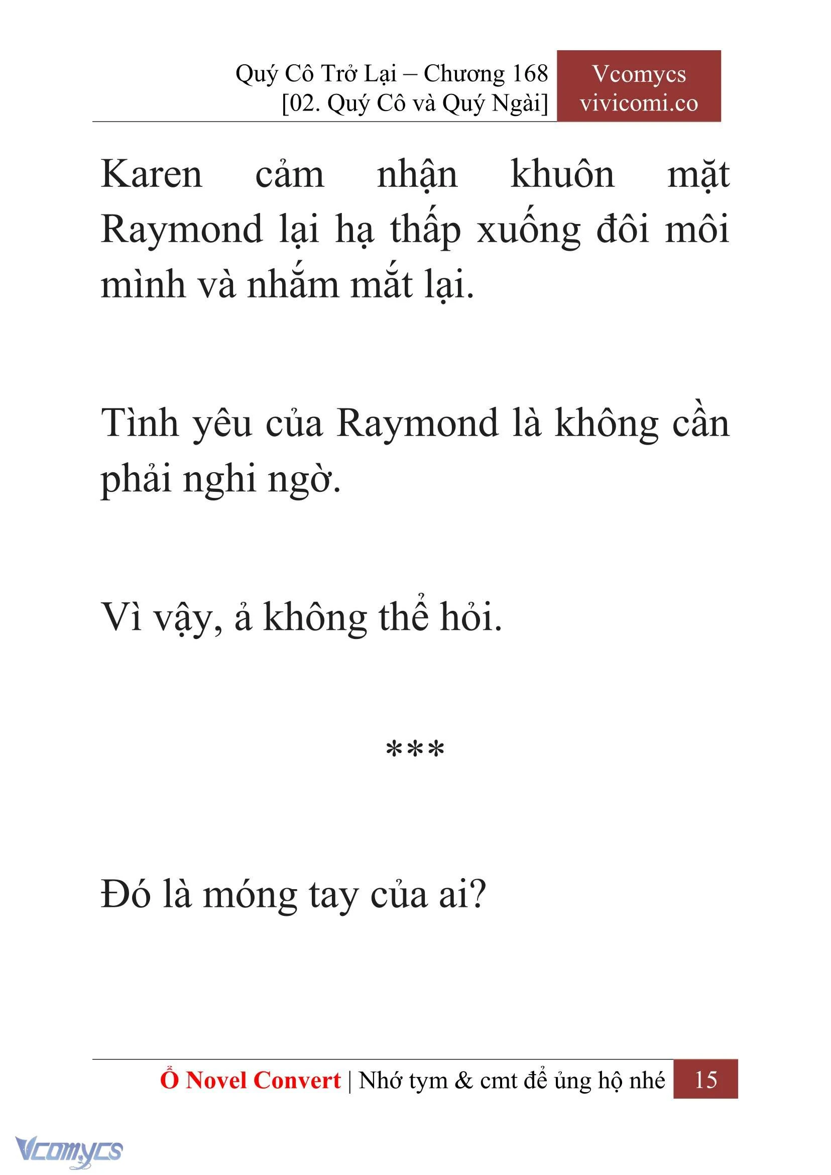 [Novel] Quý Cô Trở Lại Chapter  168 - 17