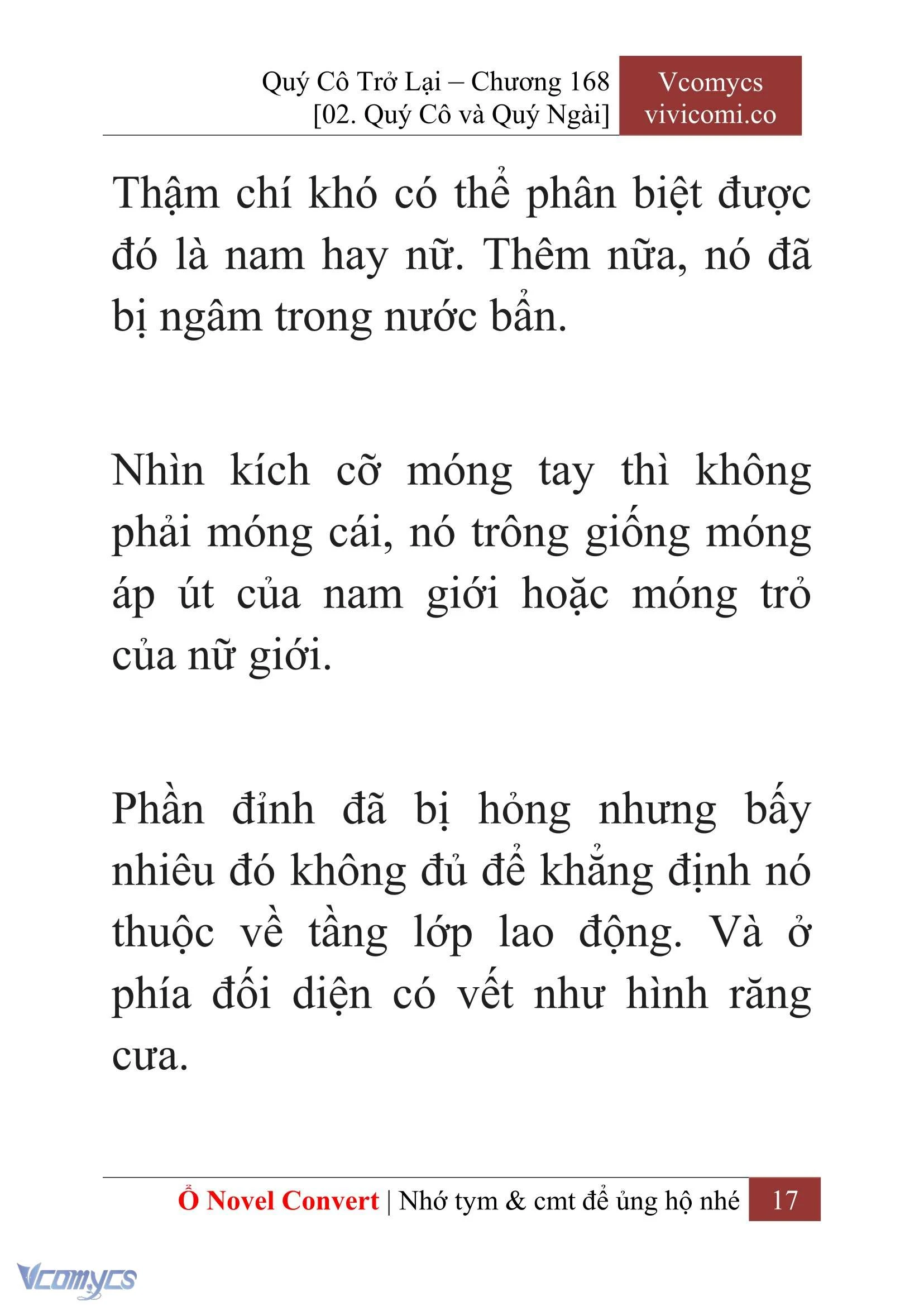 [Novel] Quý Cô Trở Lại Chapter  168 - 19