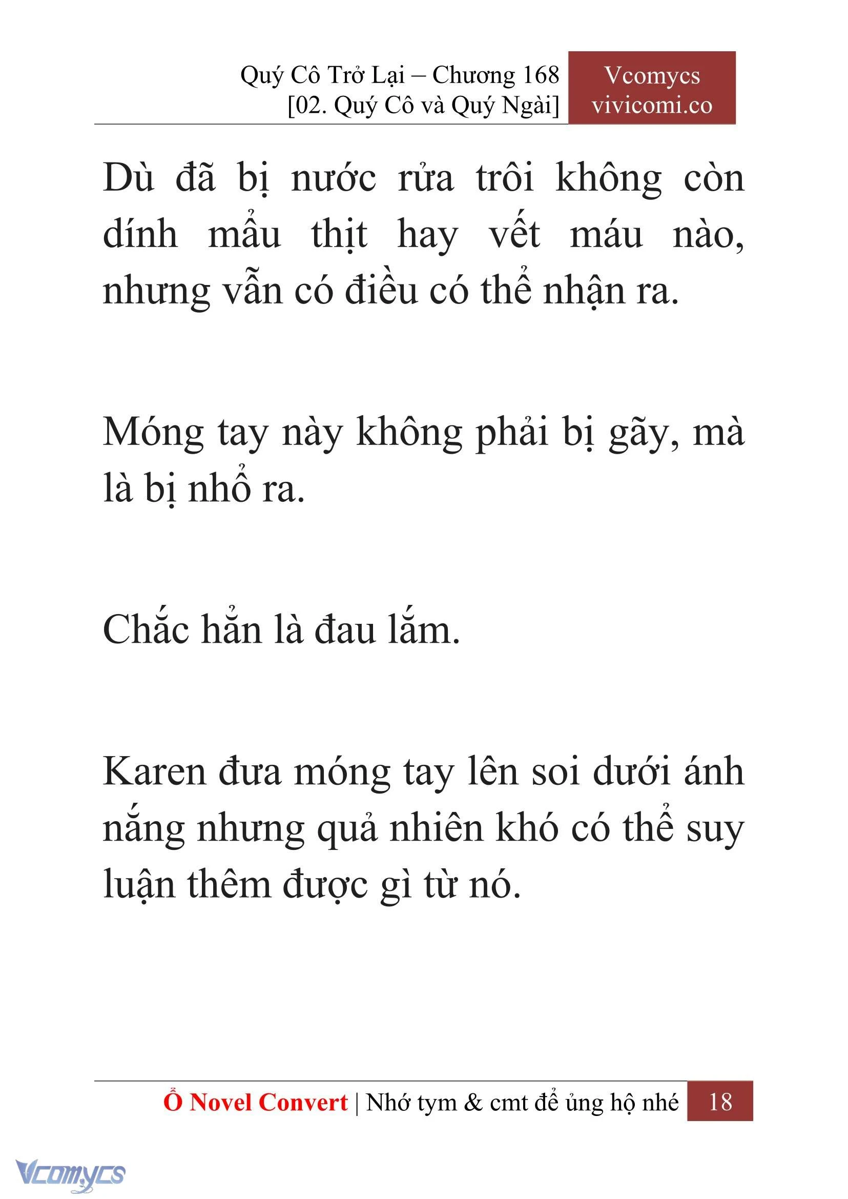 [Novel] Quý Cô Trở Lại Chapter  168 - 20