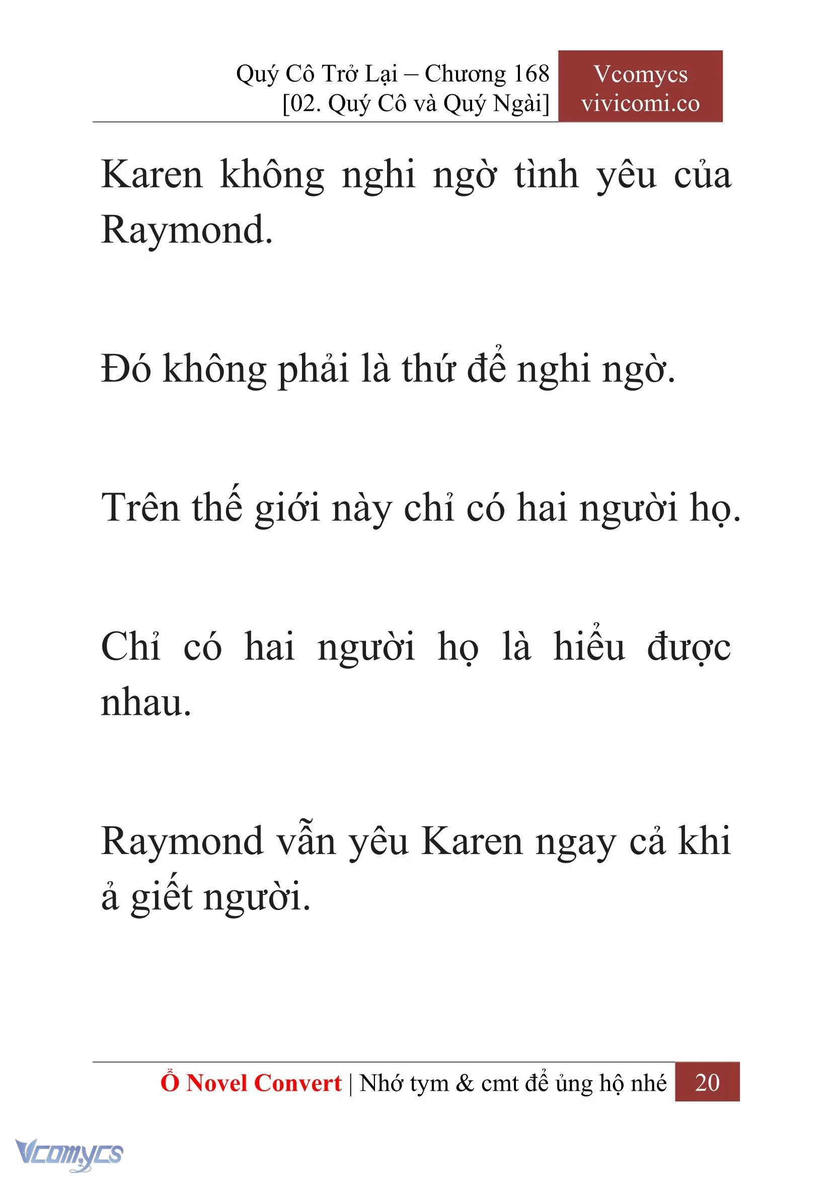 [Novel] Quý Cô Trở Lại Chapter  168 - 22