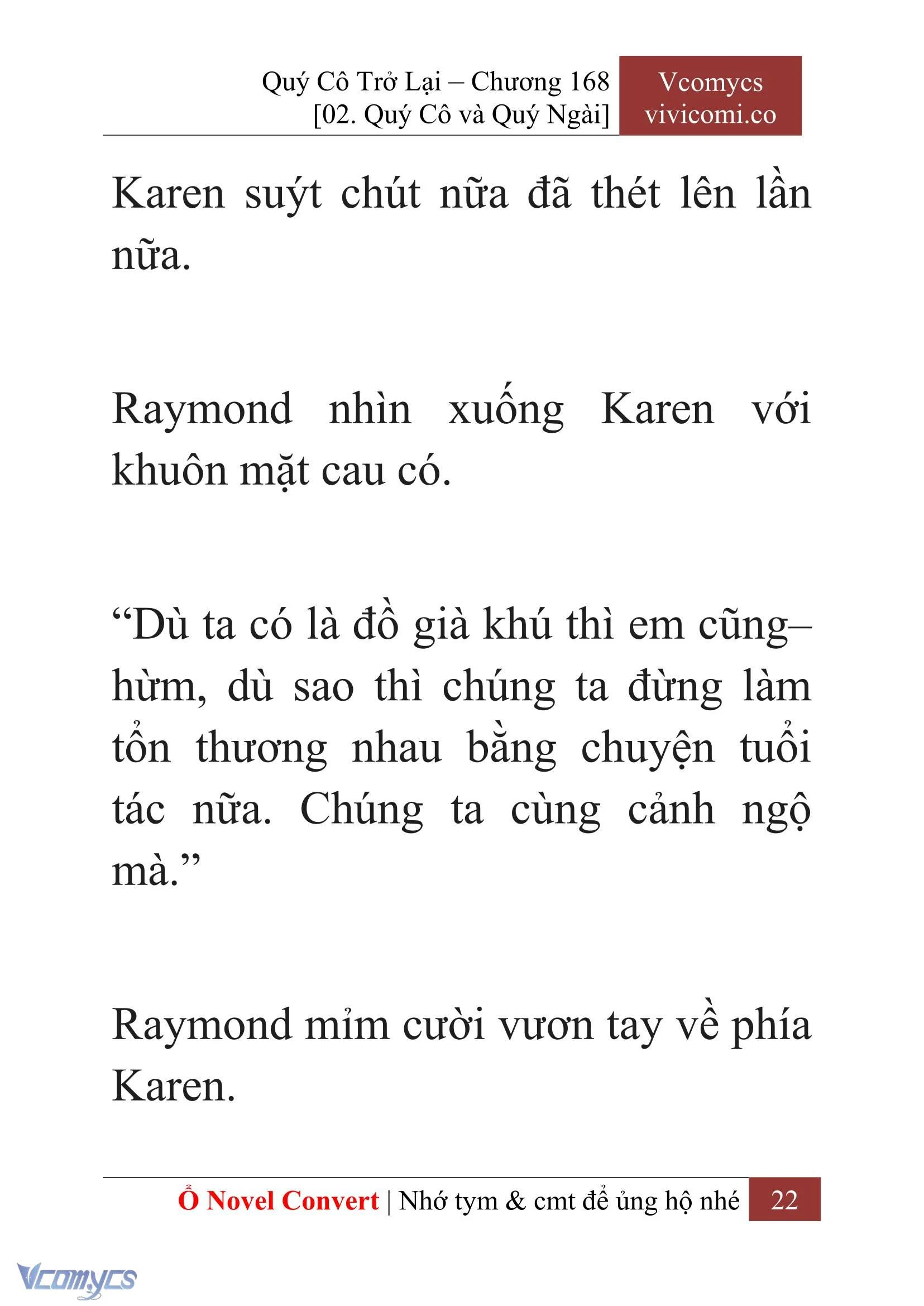 [Novel] Quý Cô Trở Lại Chapter  168 - 24