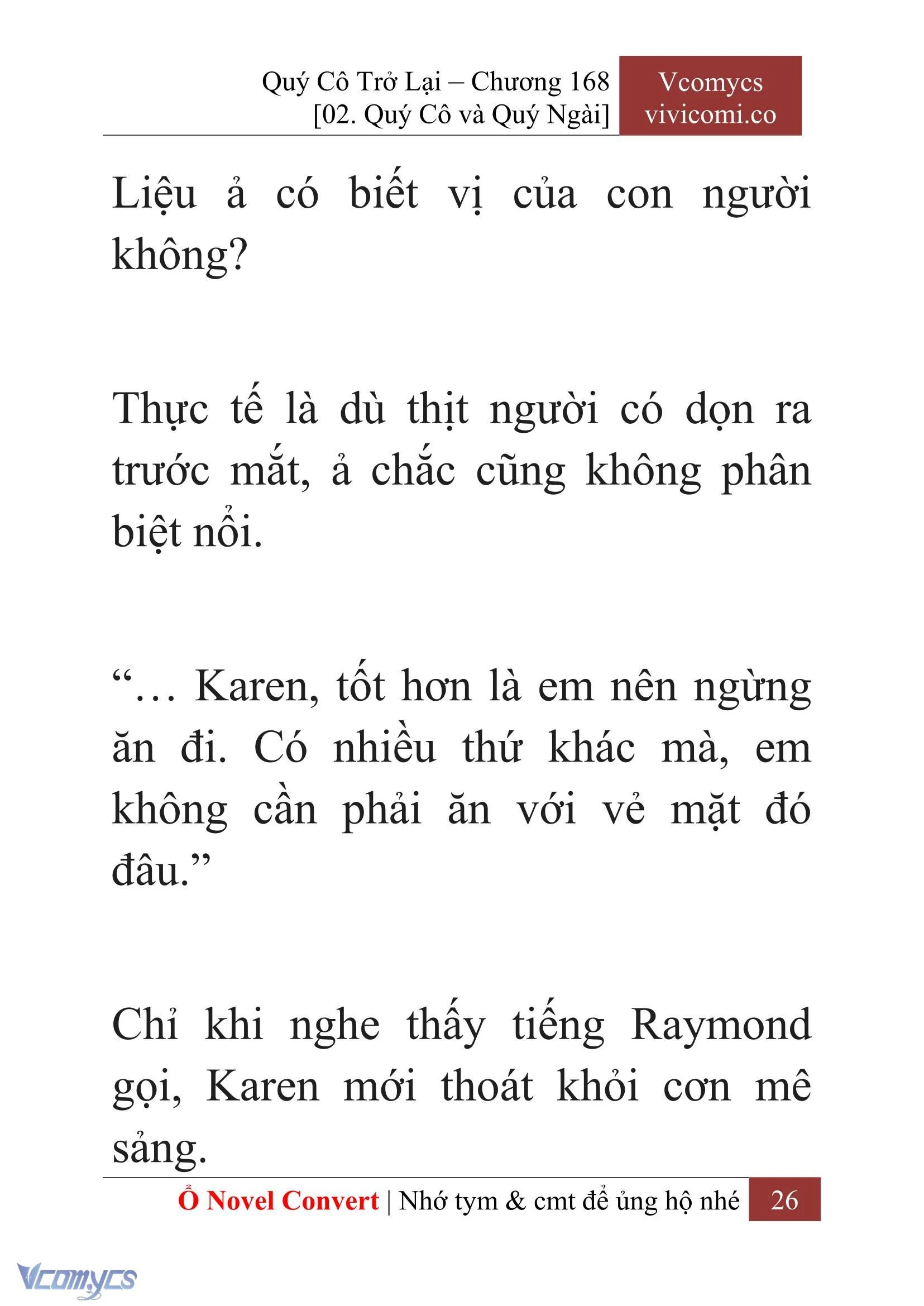 [Novel] Quý Cô Trở Lại Chapter  168 - 28