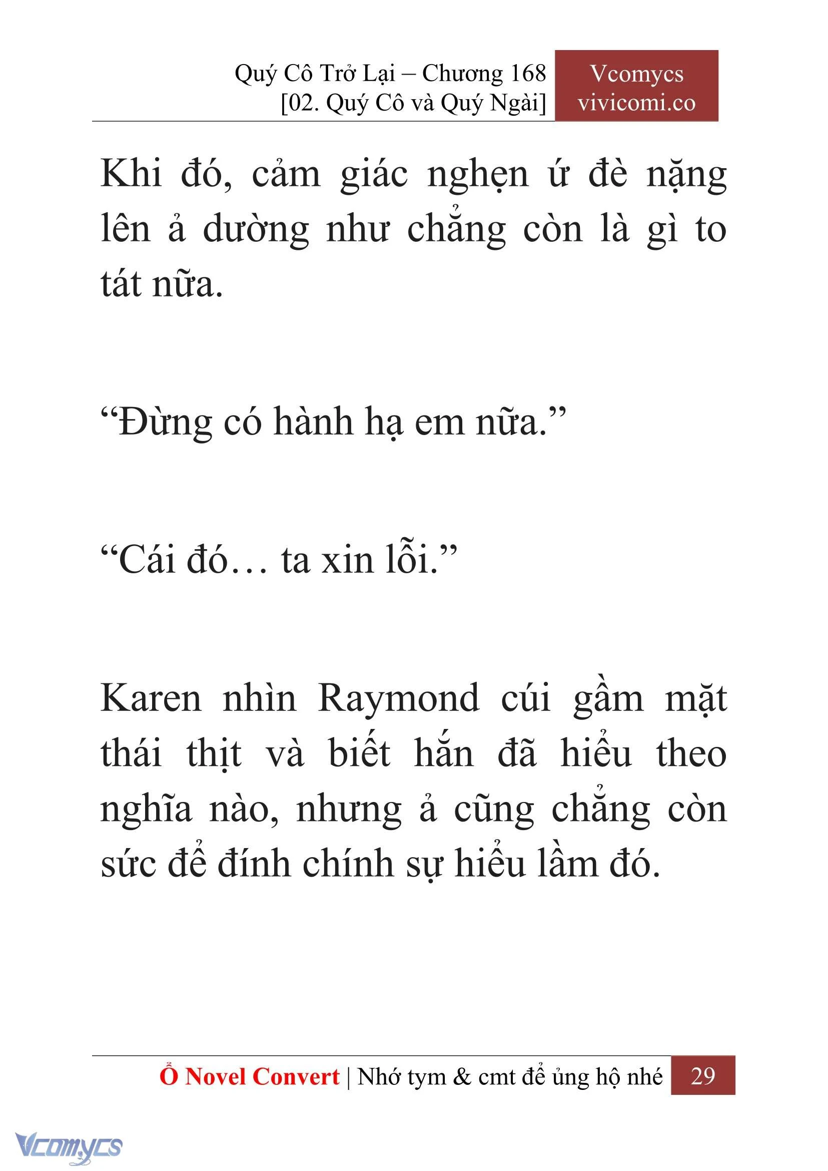 [Novel] Quý Cô Trở Lại Chapter  168 - 31