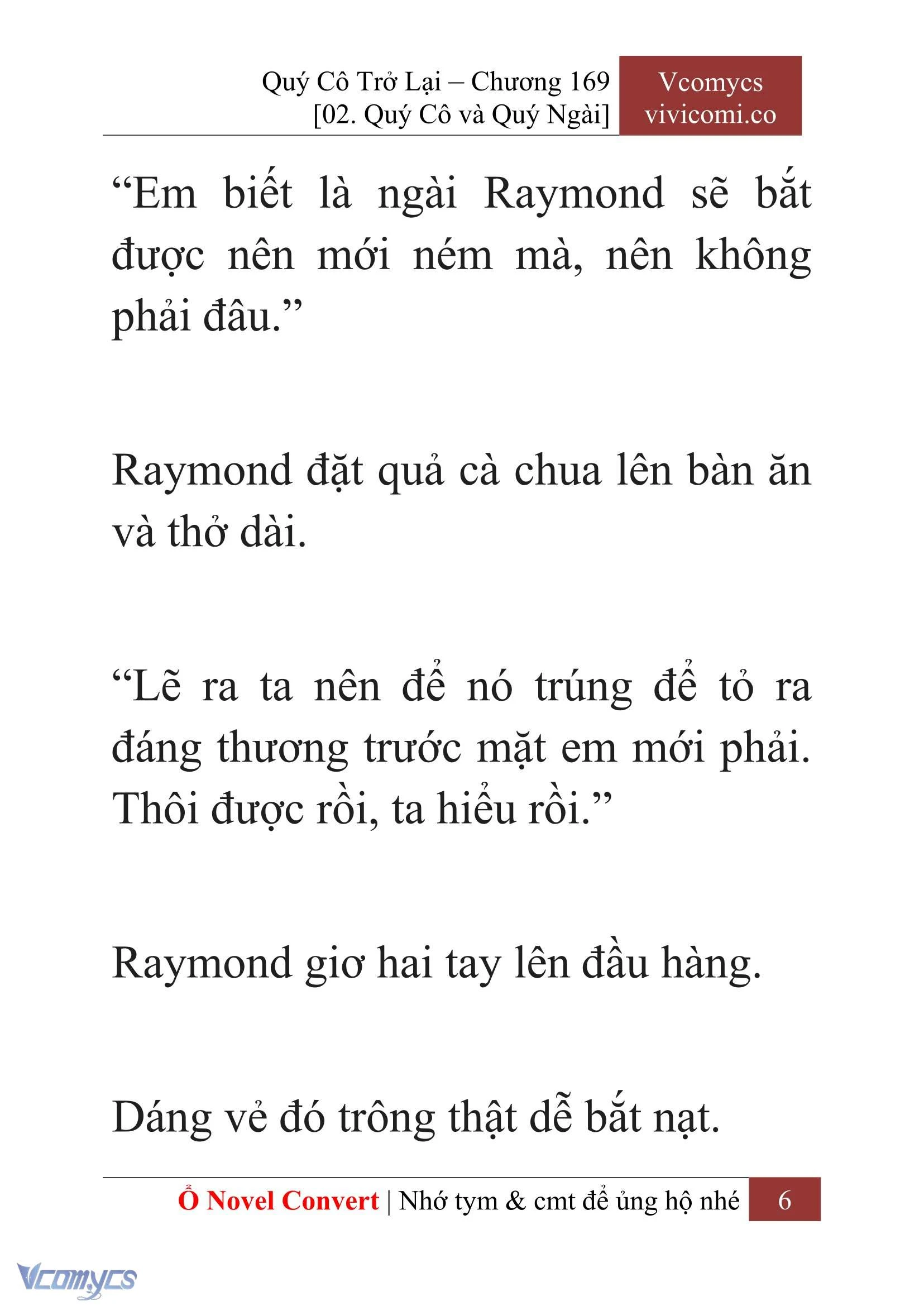 [Novel] Quý Cô Trở Lại Chapter  169 - 8