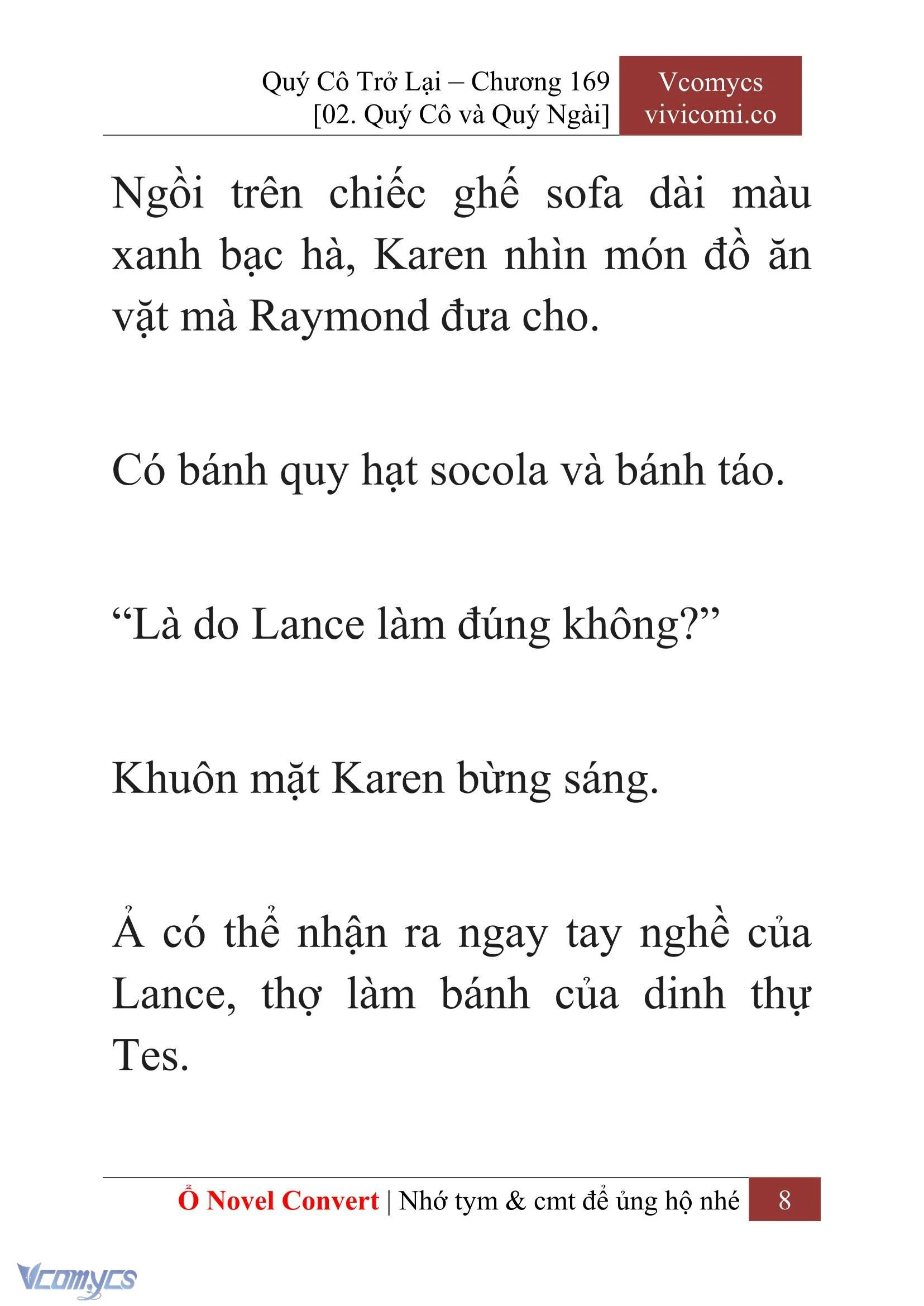 [Novel] Quý Cô Trở Lại Chapter  169 - 10