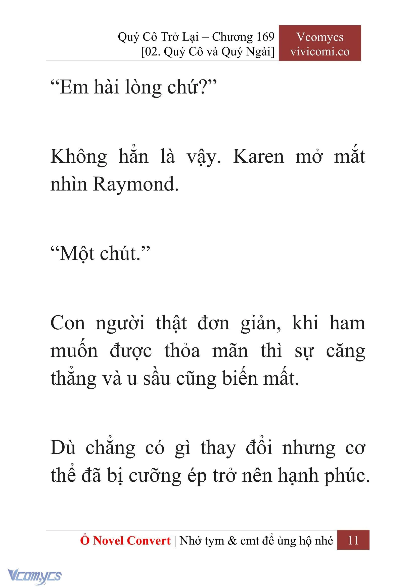 [Novel] Quý Cô Trở Lại Chapter  169 - 13
