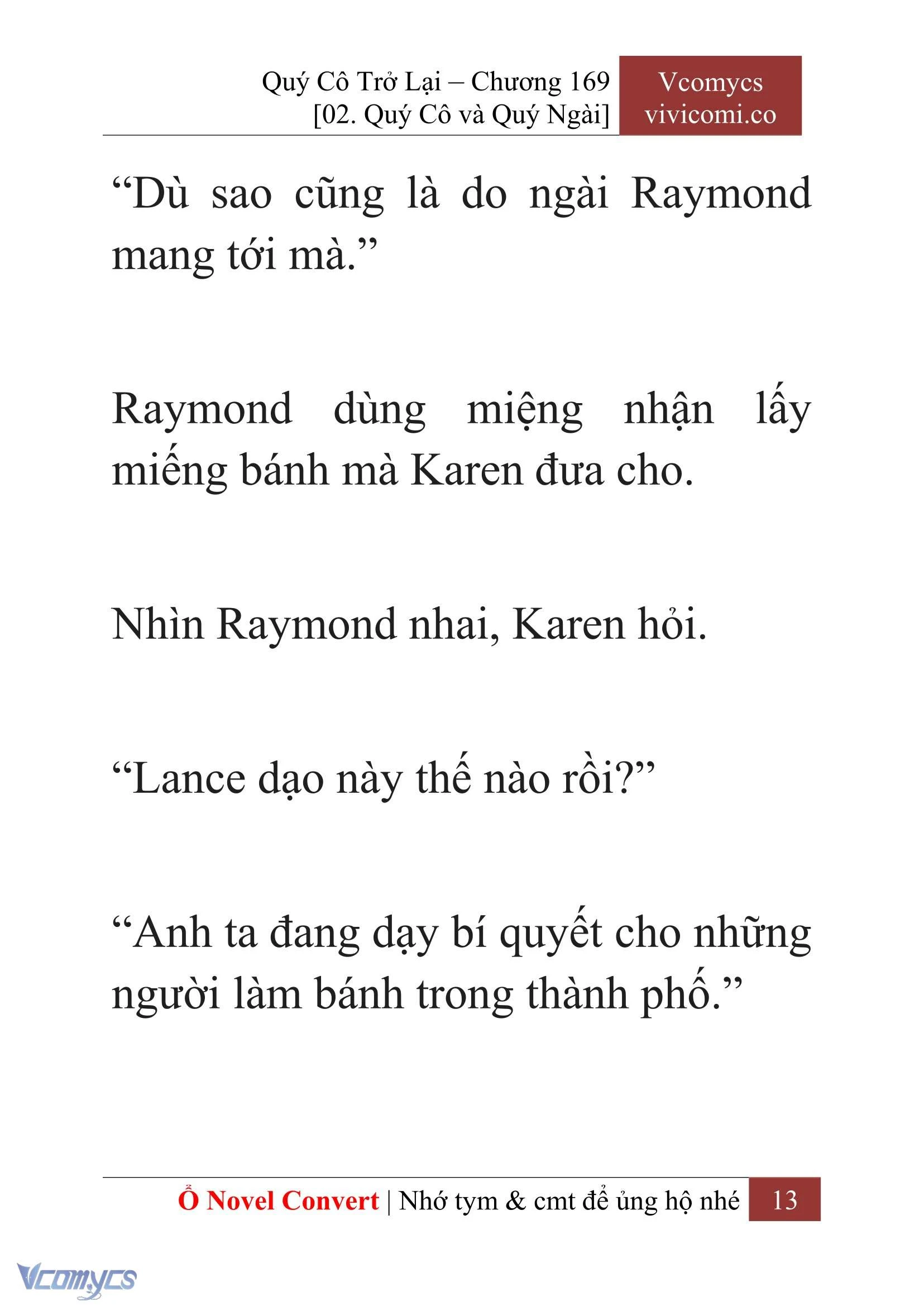 [Novel] Quý Cô Trở Lại Chapter  169 - 15