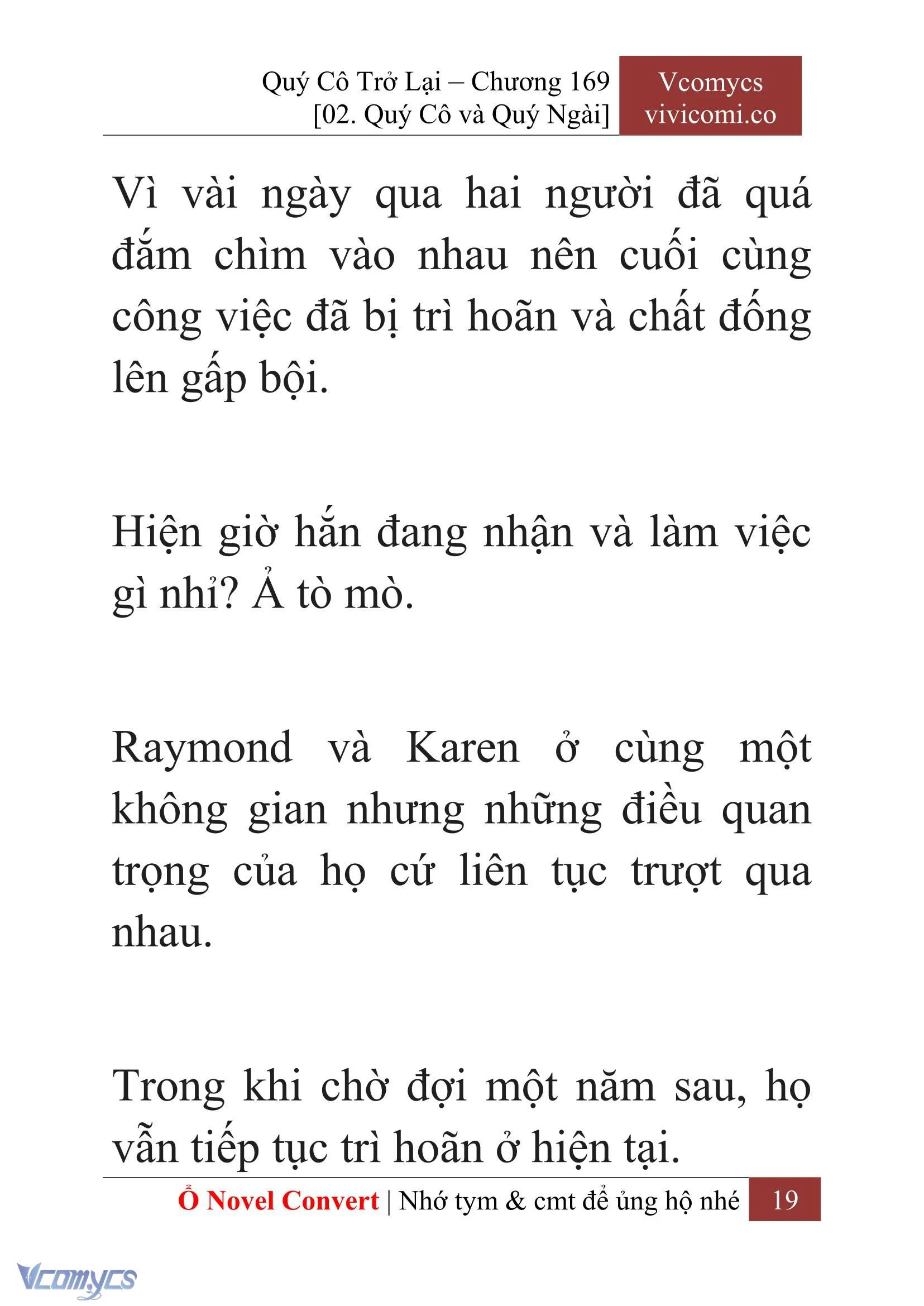 [Novel] Quý Cô Trở Lại Chapter  169 - 21