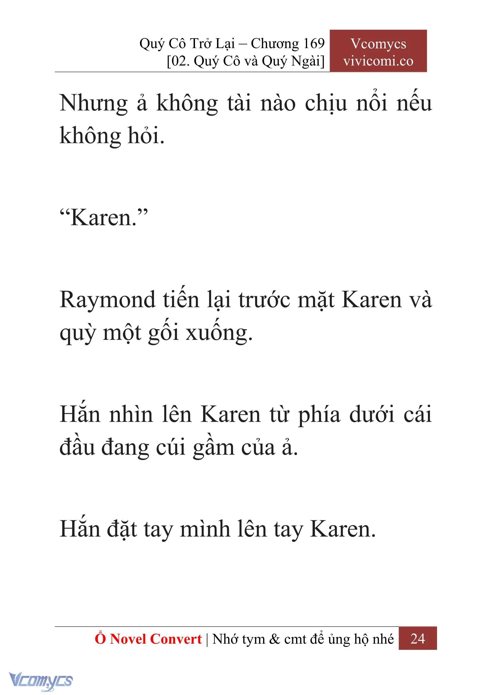 [Novel] Quý Cô Trở Lại Chapter  169 - 26