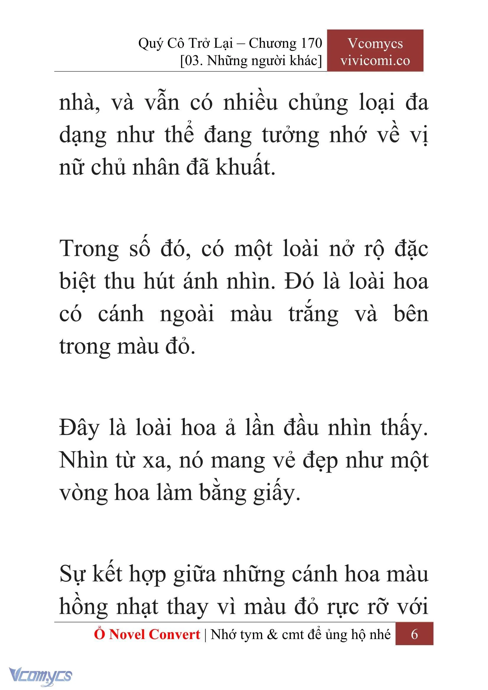 [Novel] Quý Cô Trở Lại Chapter  170 - 8