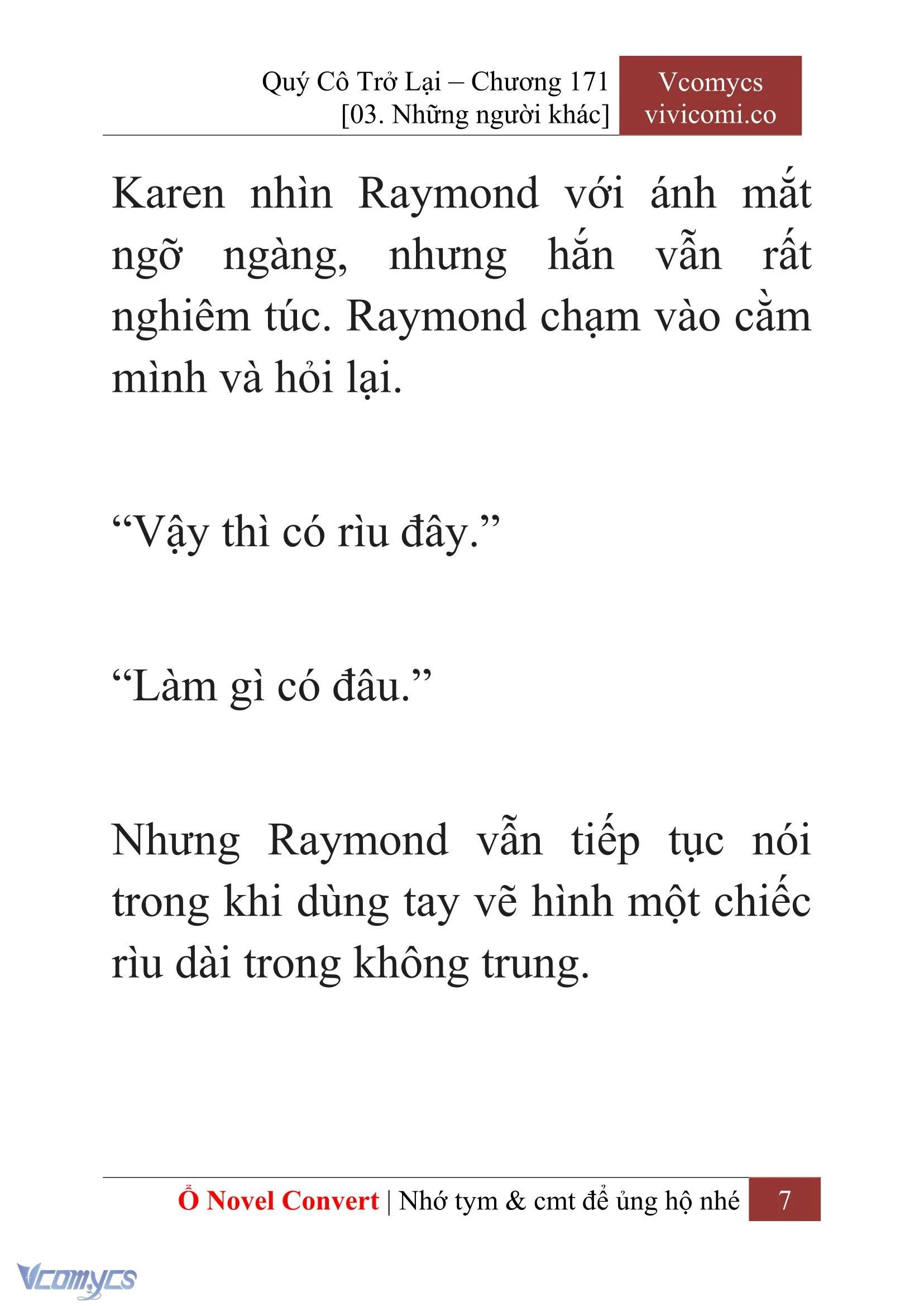 [Novel] Quý Cô Trở Lại Chapter  171 - 9