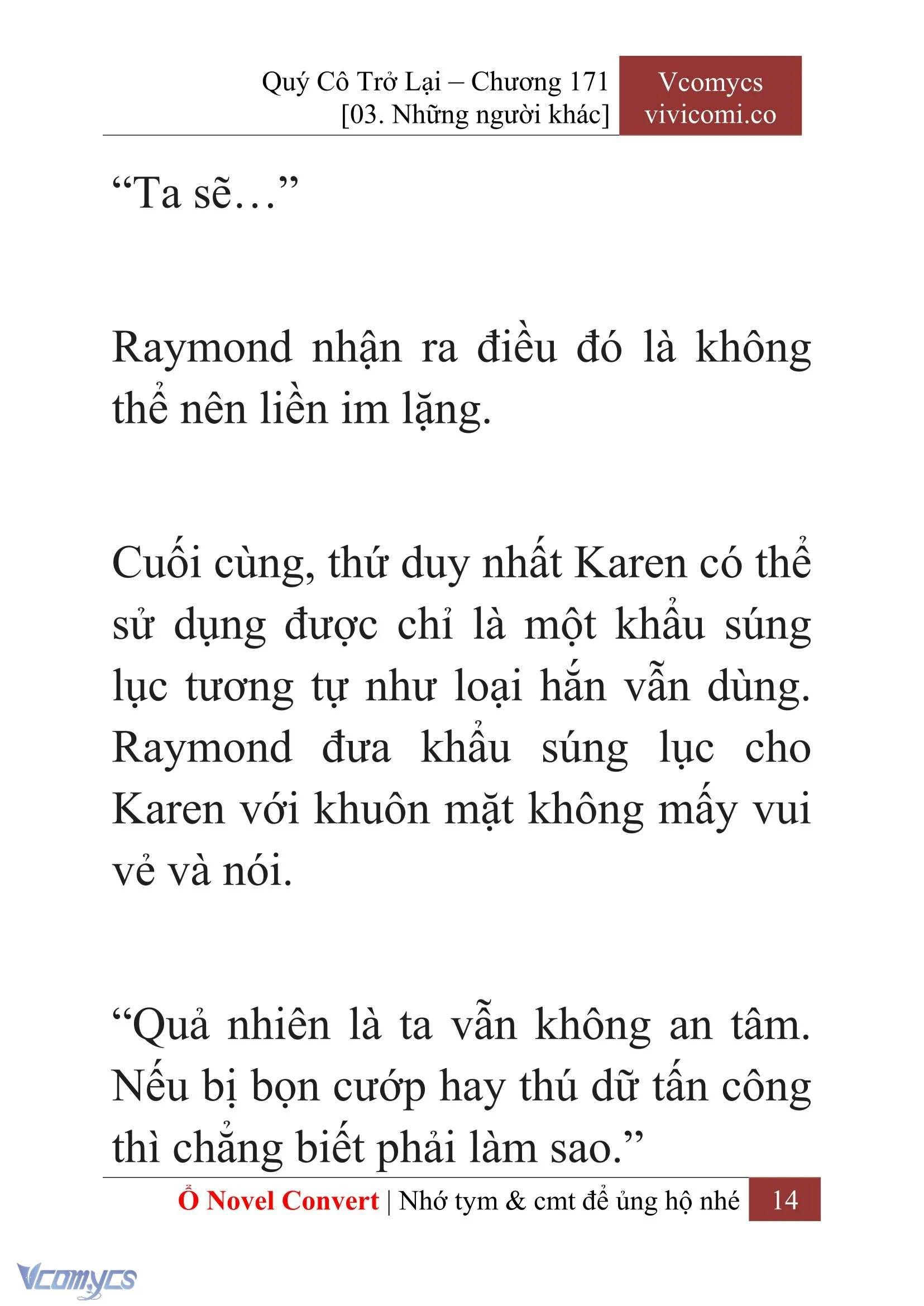 [Novel] Quý Cô Trở Lại Chapter  171 - 16