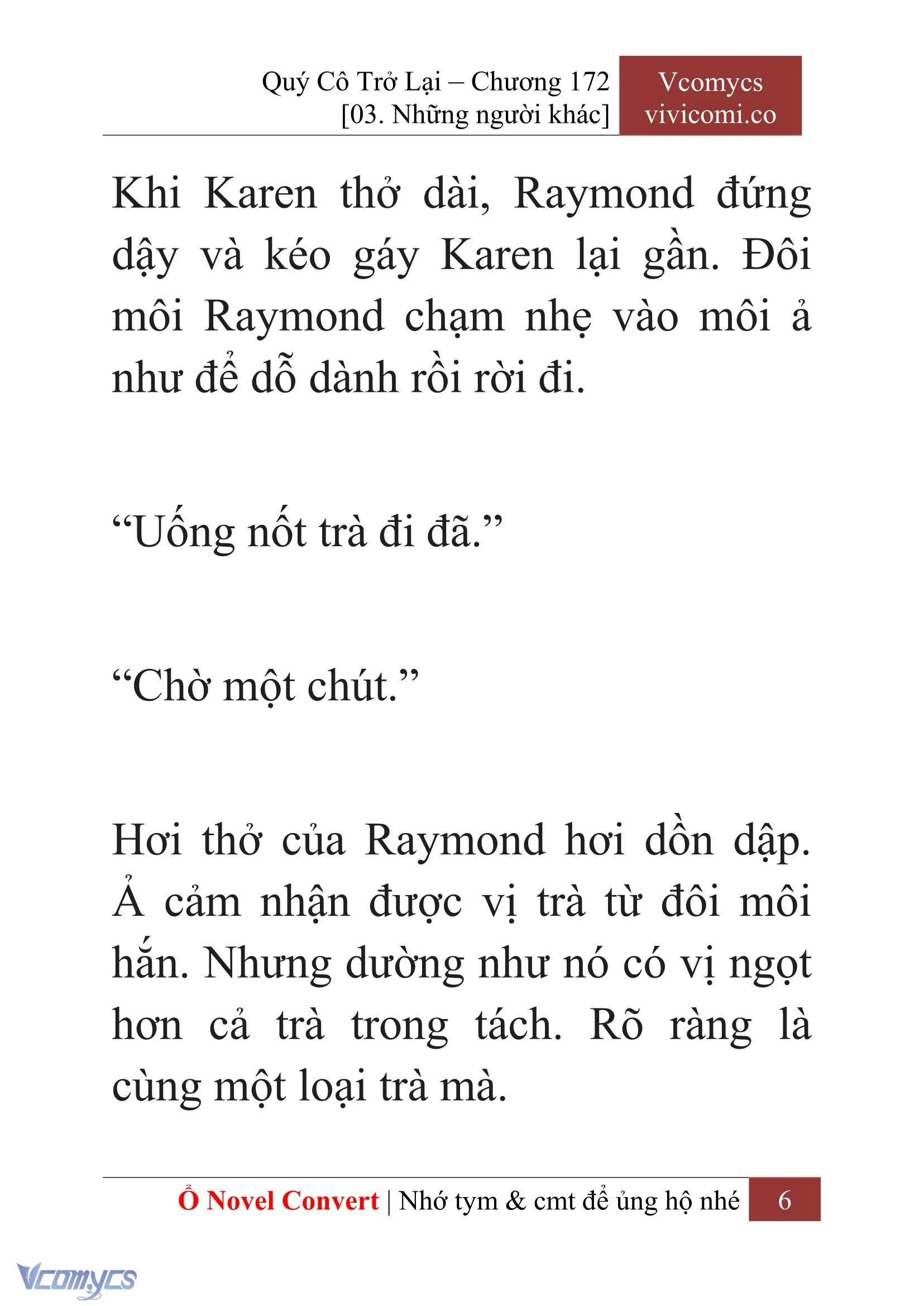 [Novel] Quý Cô Trở Lại Chapter  172 - 8