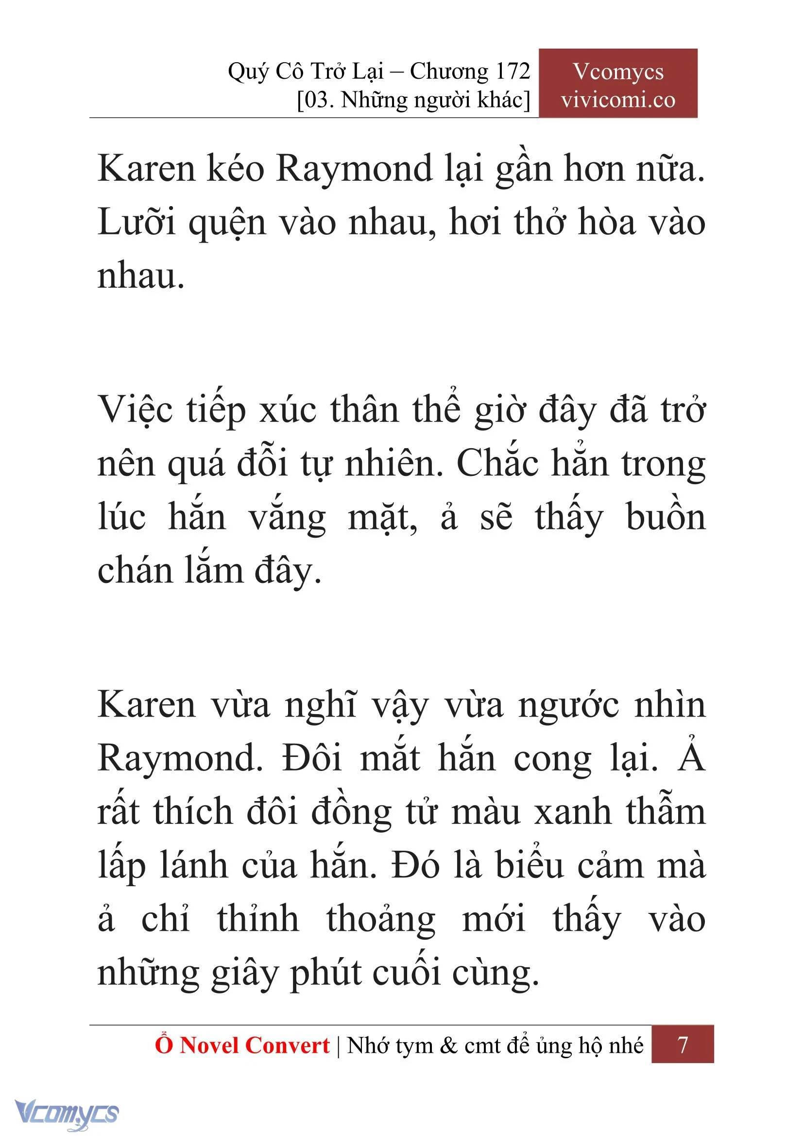 [Novel] Quý Cô Trở Lại Chapter  172 - 9