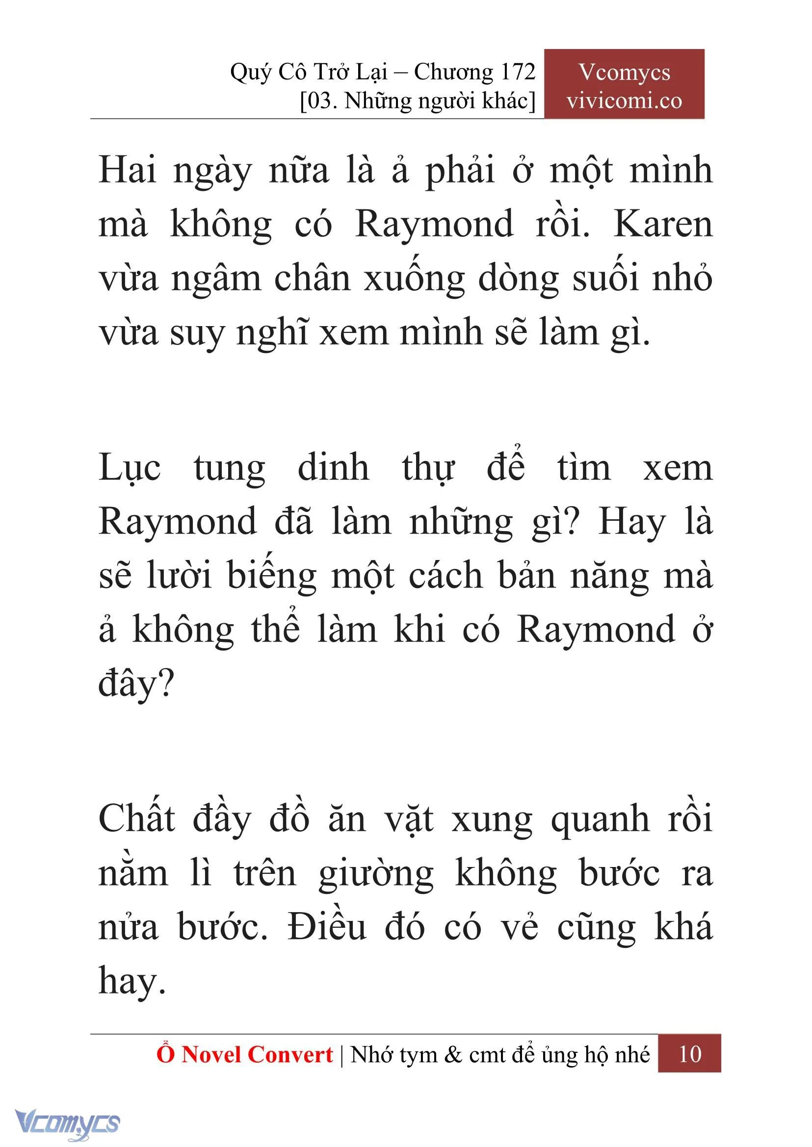 [Novel] Quý Cô Trở Lại Chapter  172 - 12