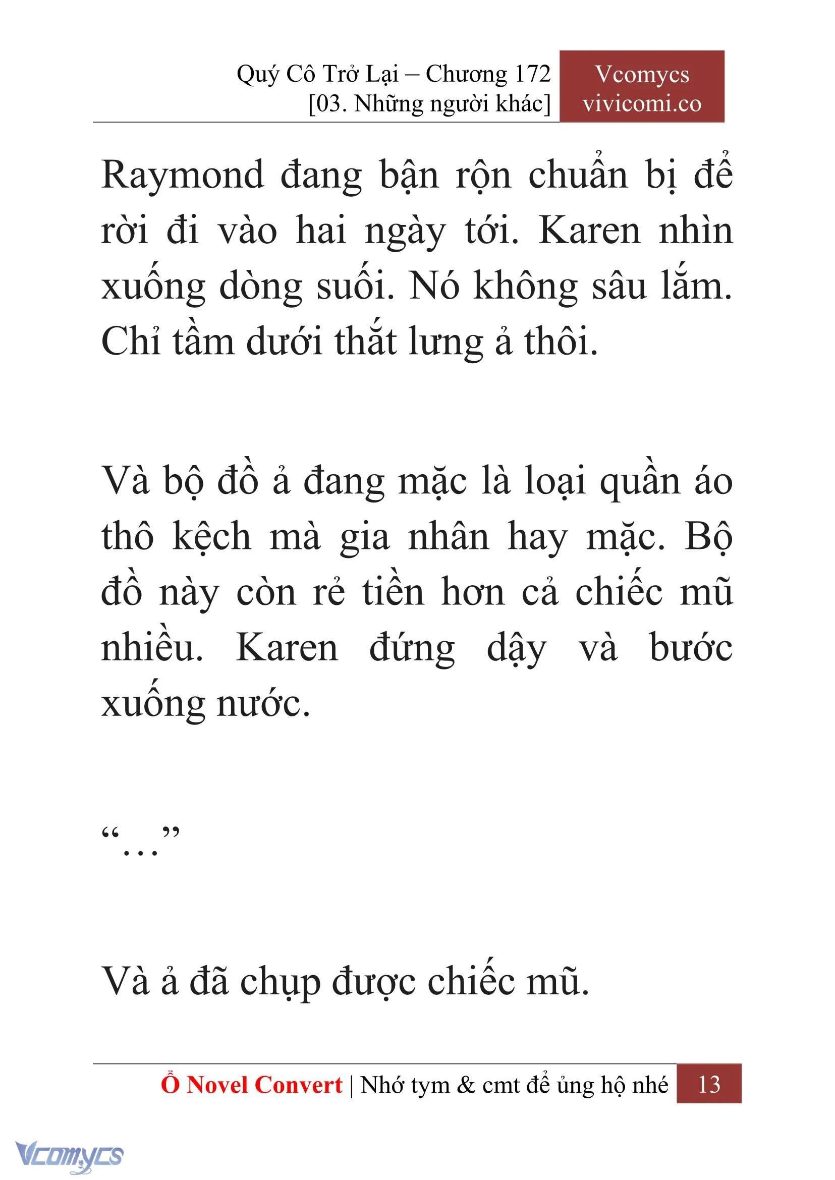 [Novel] Quý Cô Trở Lại Chapter  172 - 15