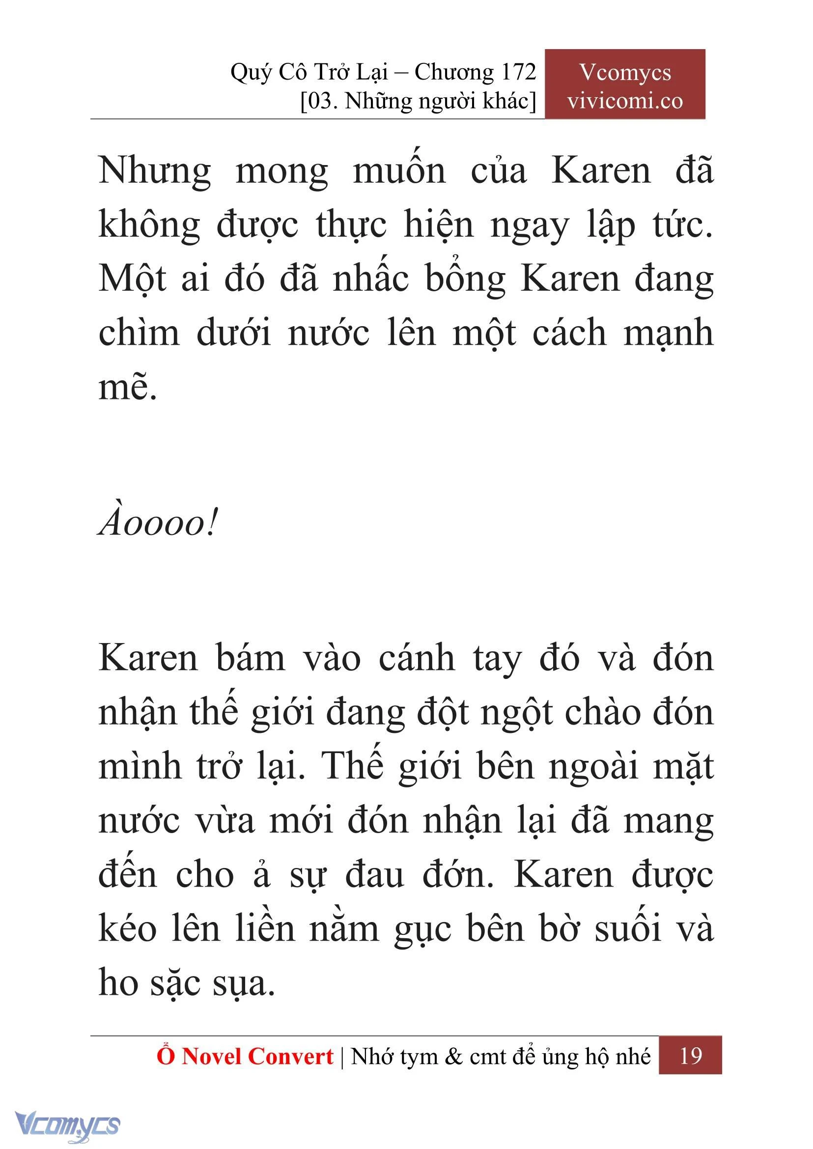 [Novel] Quý Cô Trở Lại Chapter  172 - 21