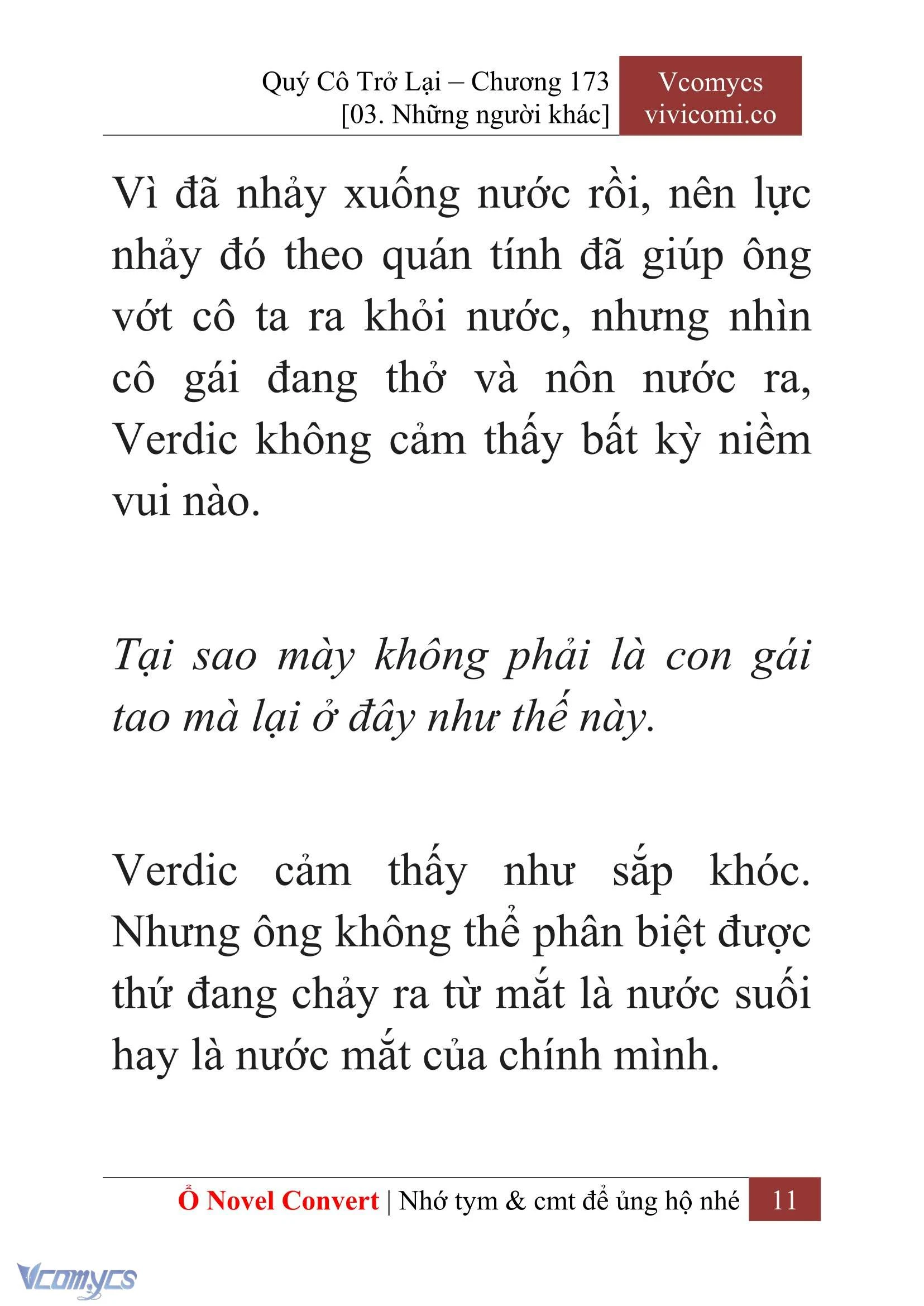 [Novel] Quý Cô Trở Lại Chapter  173 - 13