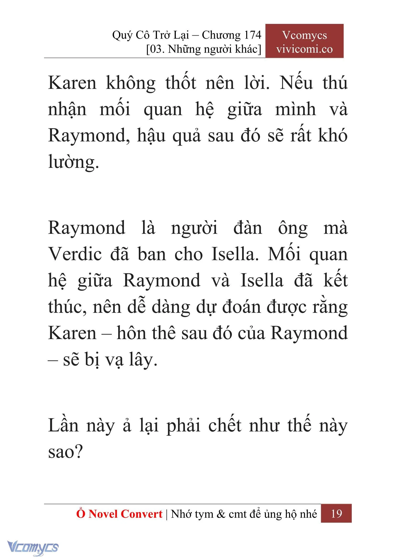 [Novel] Quý Cô Trở Lại Chapter  174 - 21