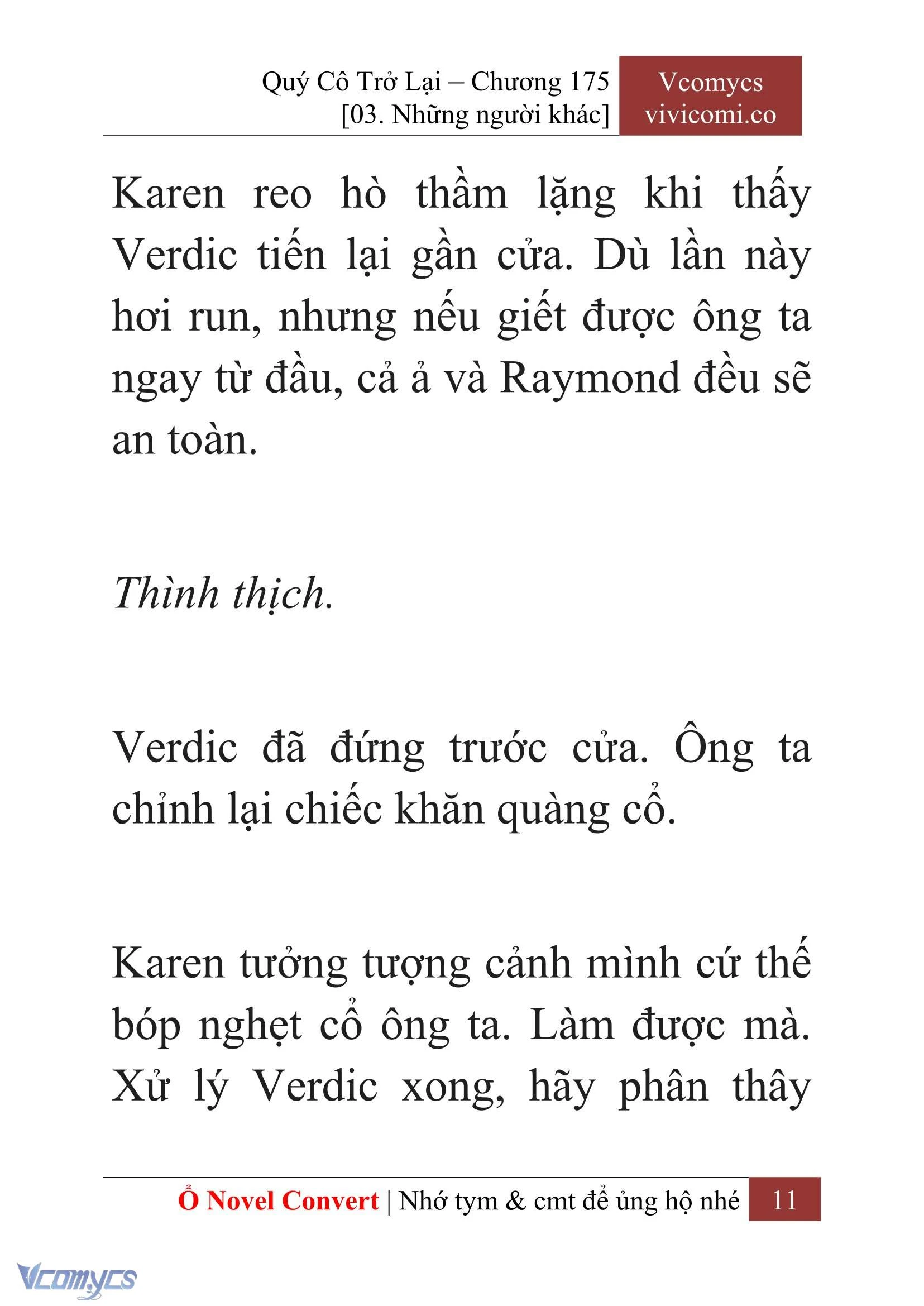 [Novel] Quý Cô Trở Lại Chapter  175 - 13