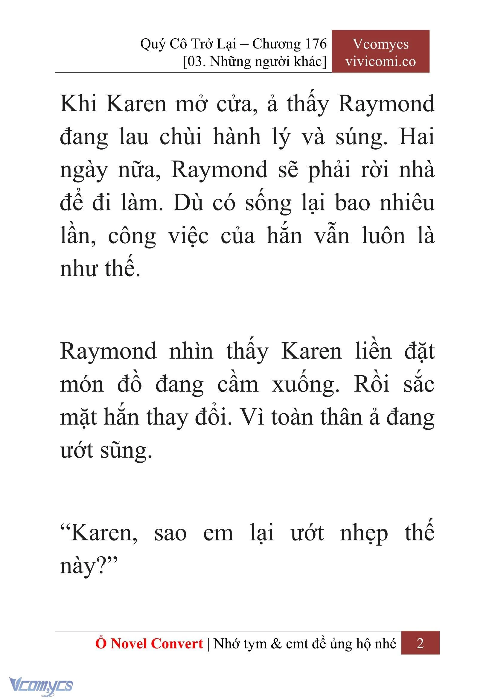 [Novel] Quý Cô Trở Lại Chapter  176 - 4