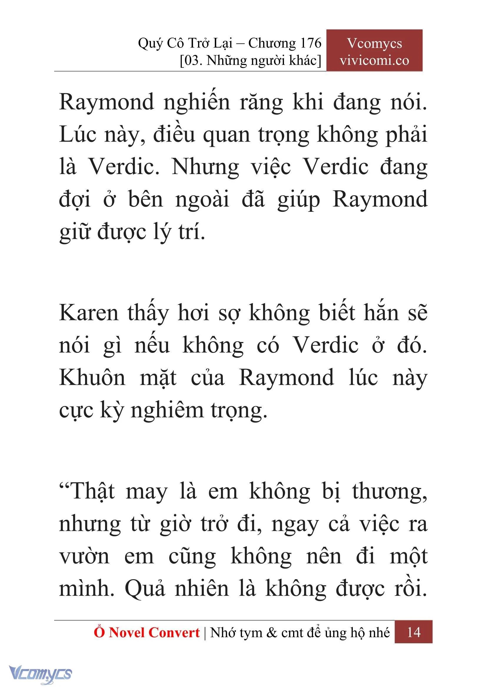[Novel] Quý Cô Trở Lại Chapter  176 - 16